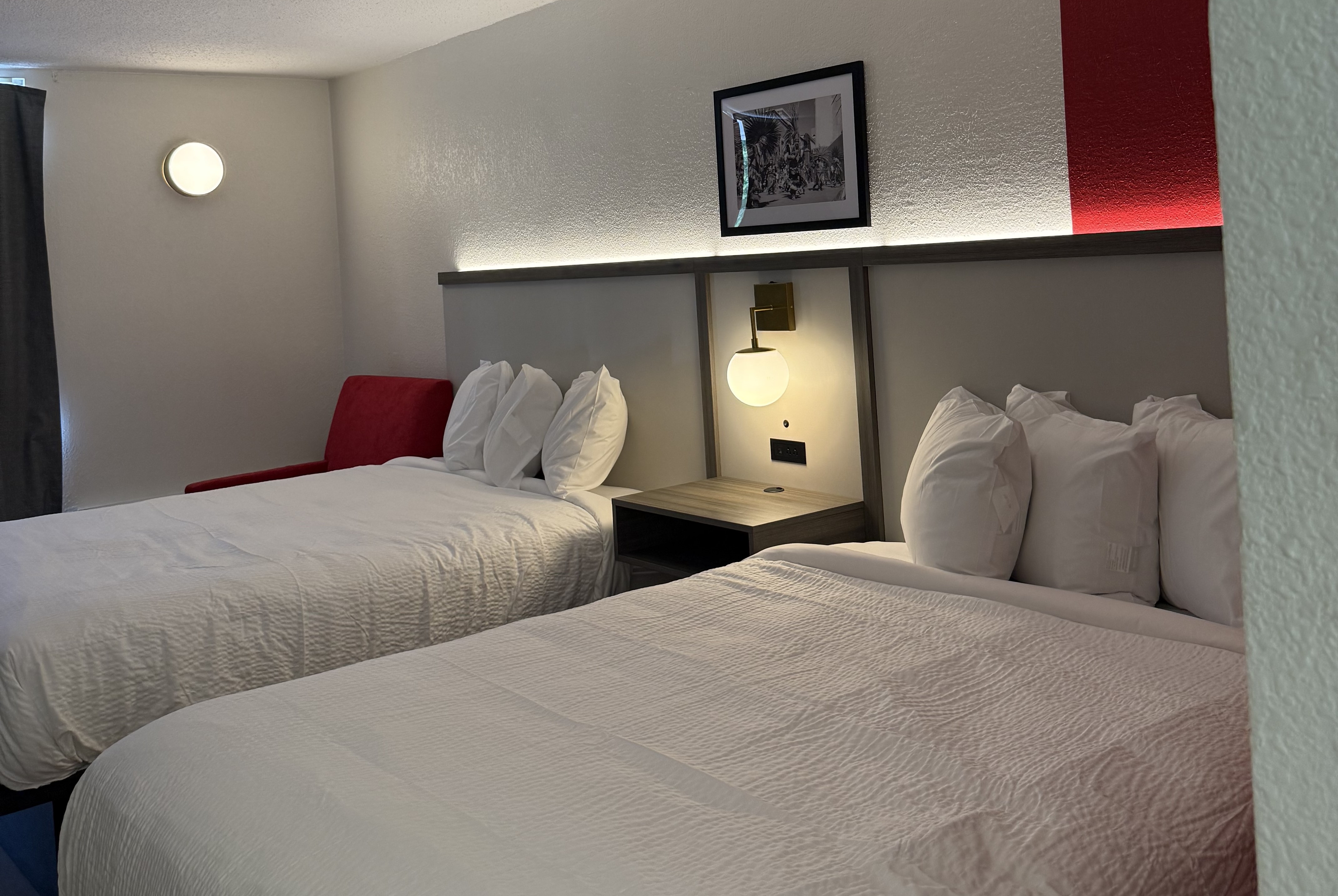 Guest room at the Ramada by Wyndham Lumberton NC North in Lumberton, North Carolina