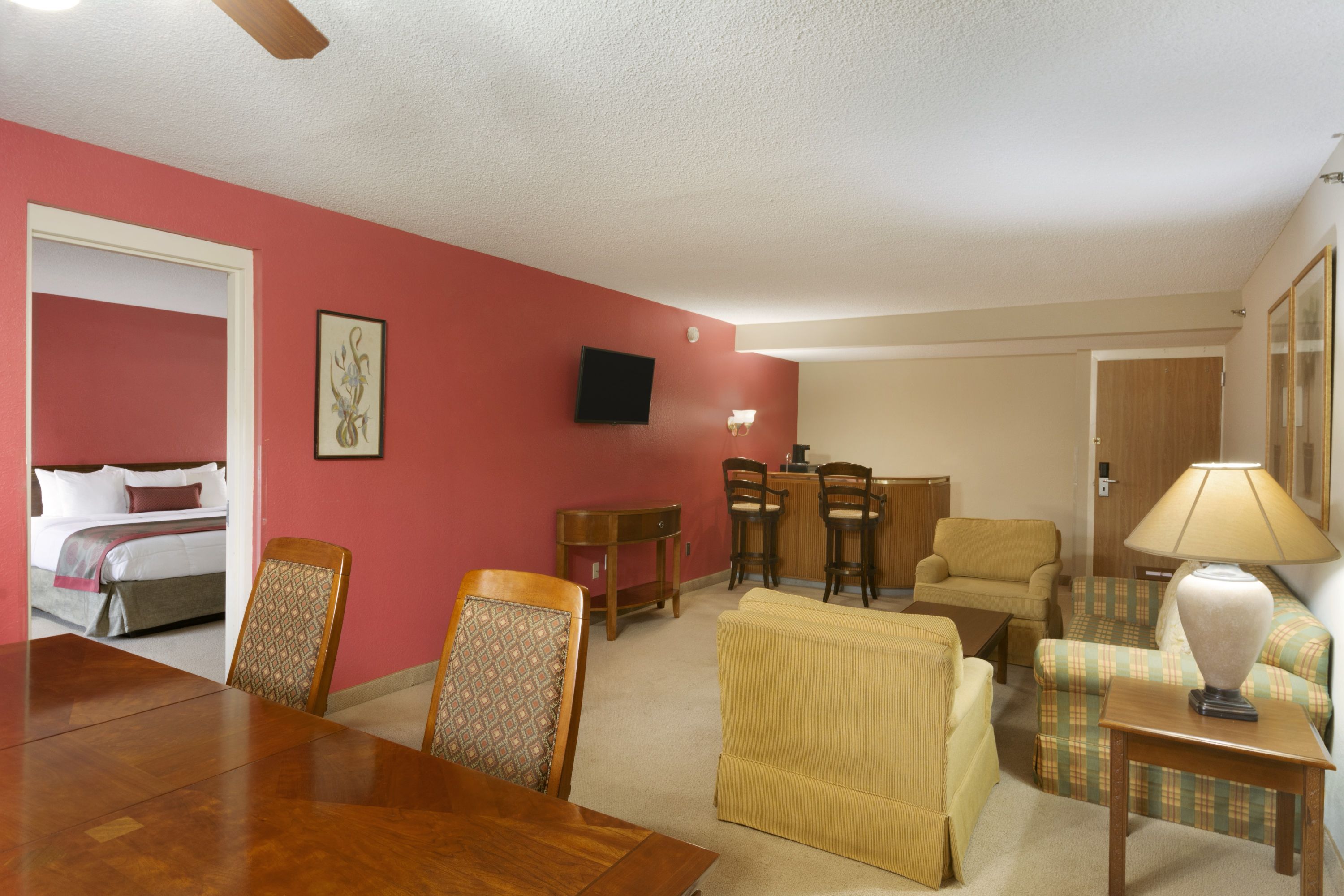 Ramada by Wyndham Raleigh suite in Raleigh, North Carolina