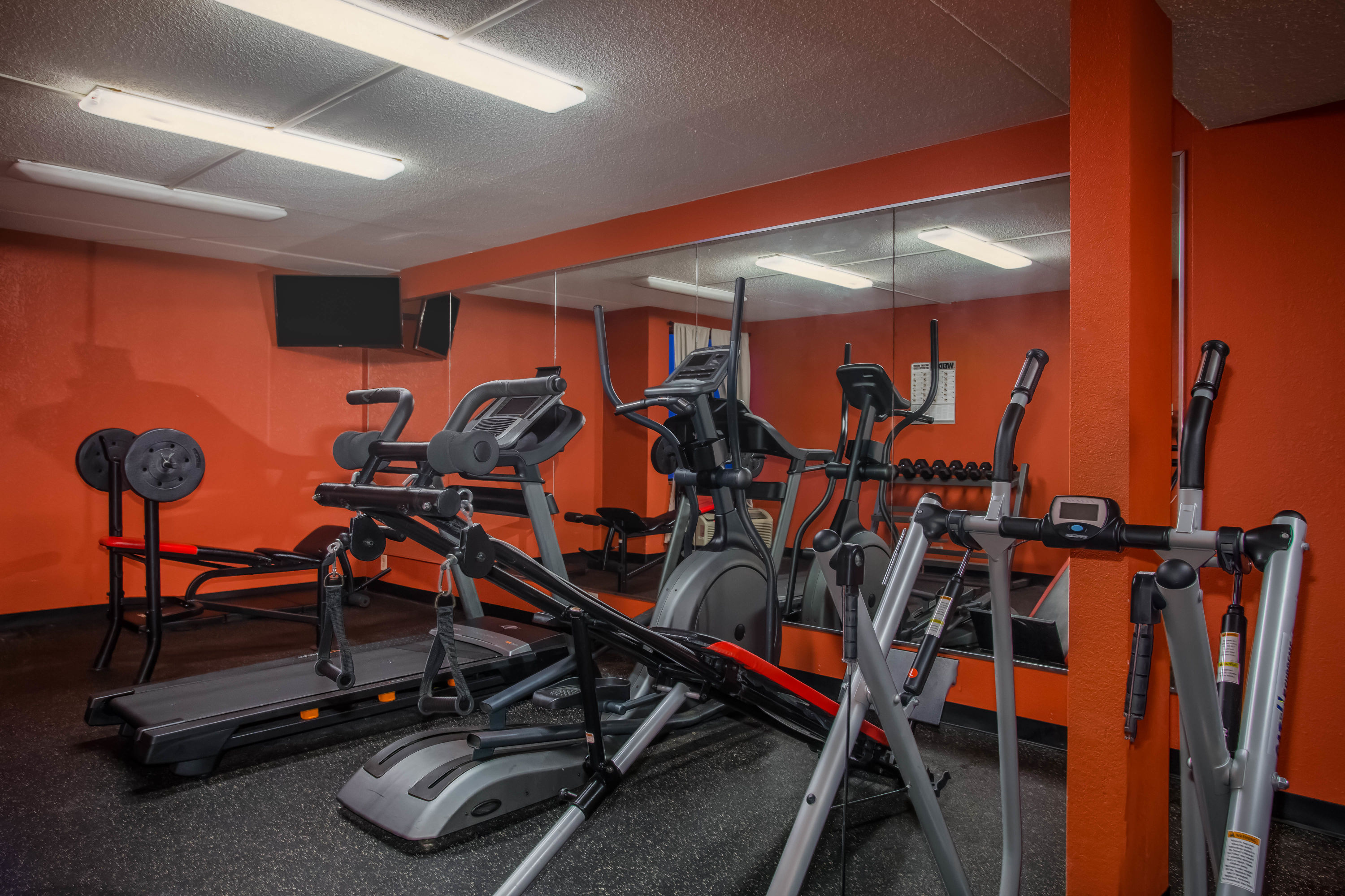 Fitness room at Ramada by Wyndham Statesville in Statesville, North Carolina
