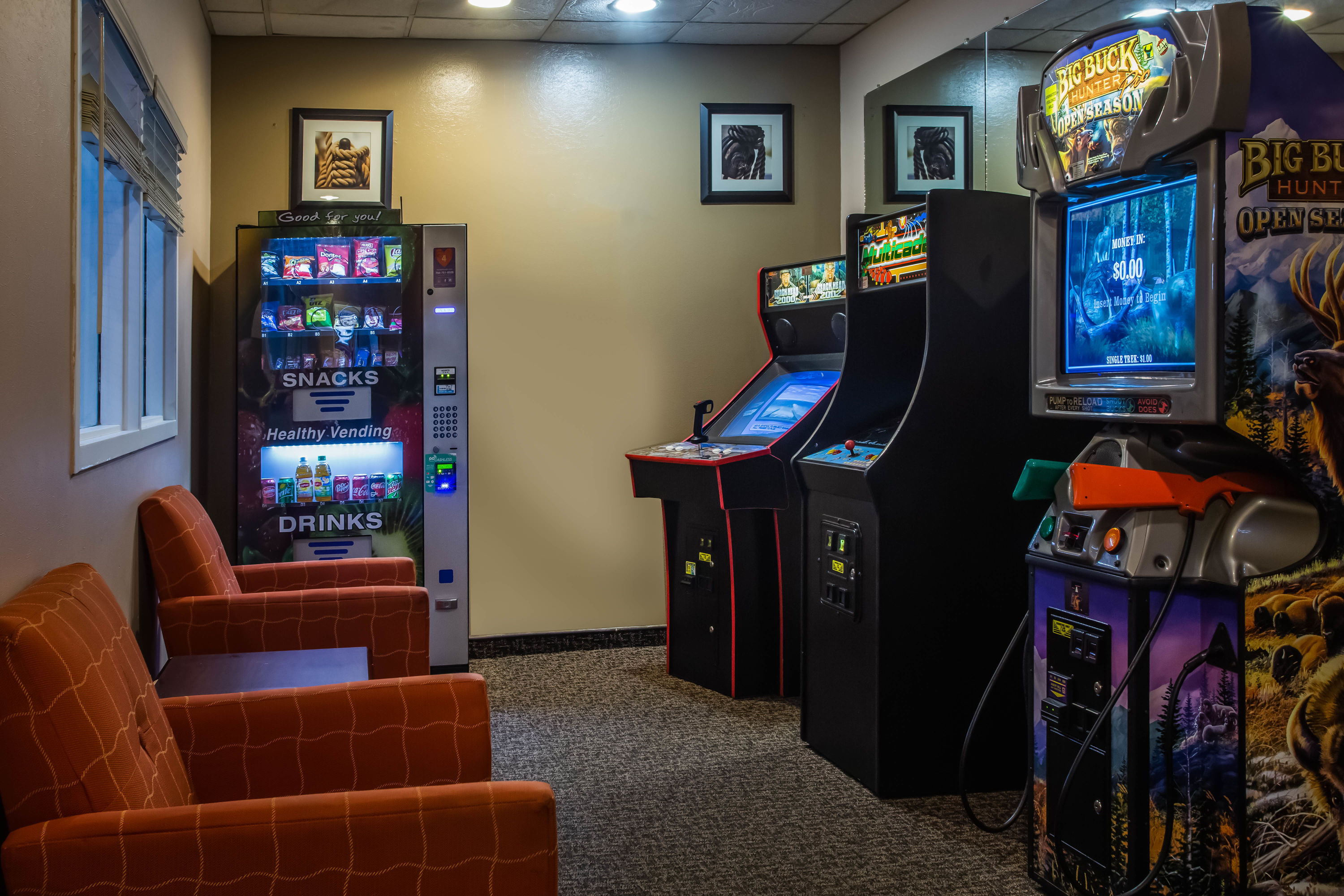 Game room at Ramada by Wyndham Statesville in Statesville, North Carolina