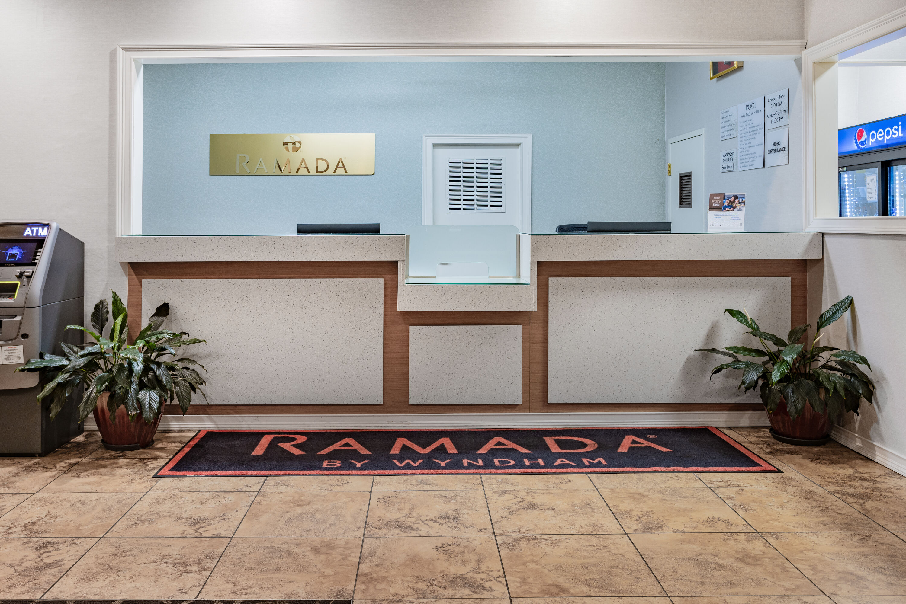 Ramada by Wyndham West Atlantic City reception in Atlantic City, New Jersey
