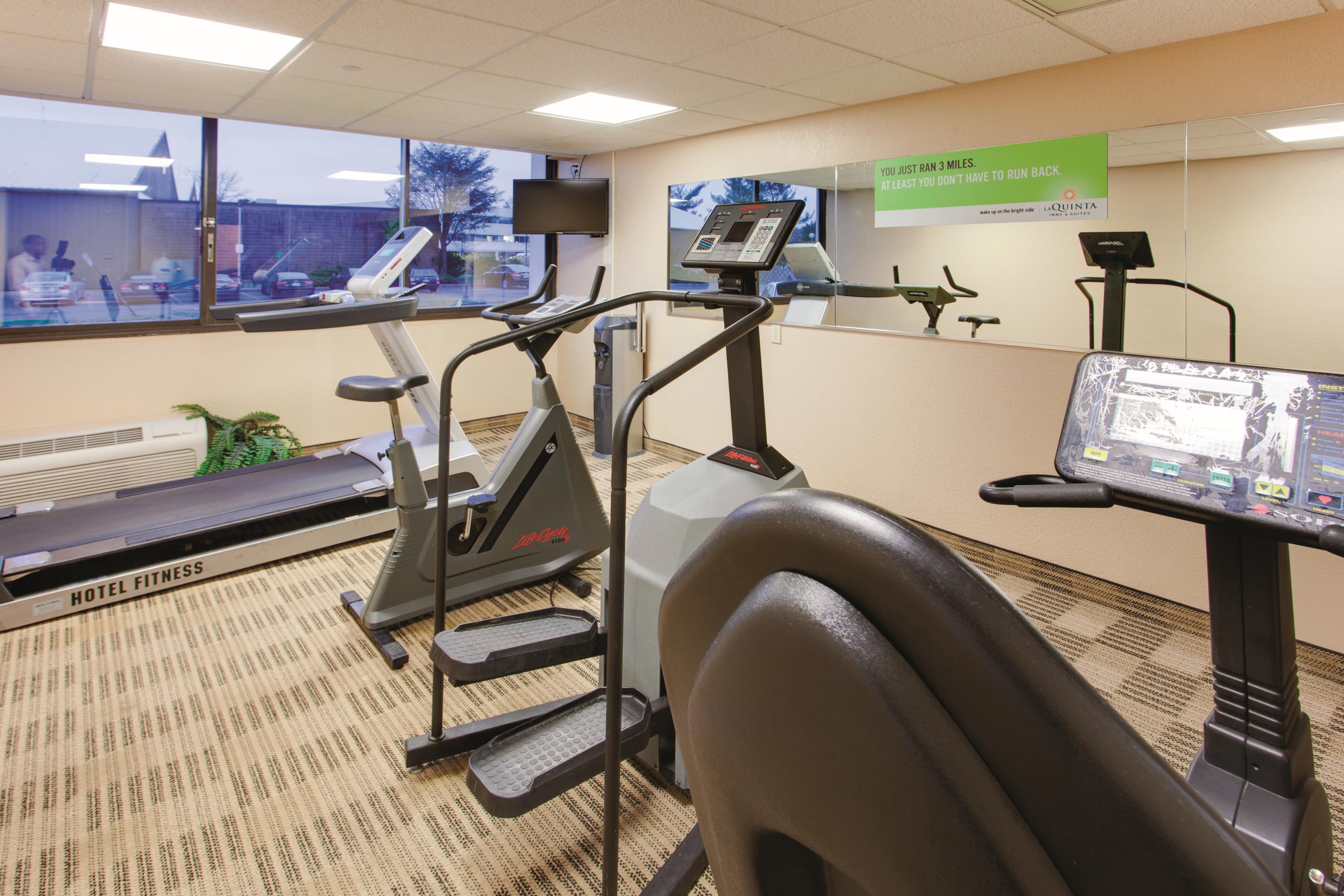 Fitness room at Ramada by Wyndham Fairfield NJ in Fairfield, New Jersey
