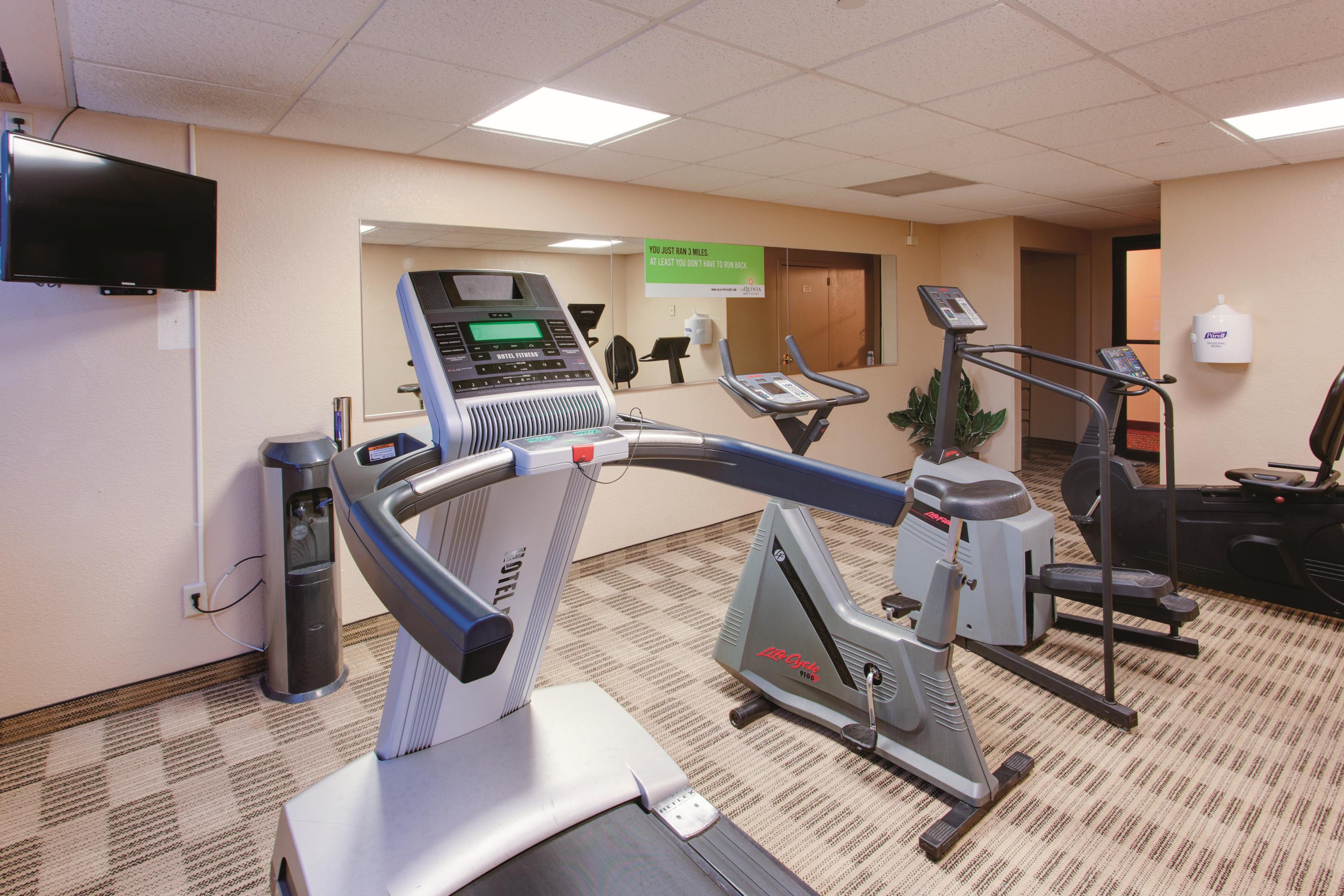 Fitness room at Ramada by Wyndham Fairfield NJ in Fairfield, New Jersey