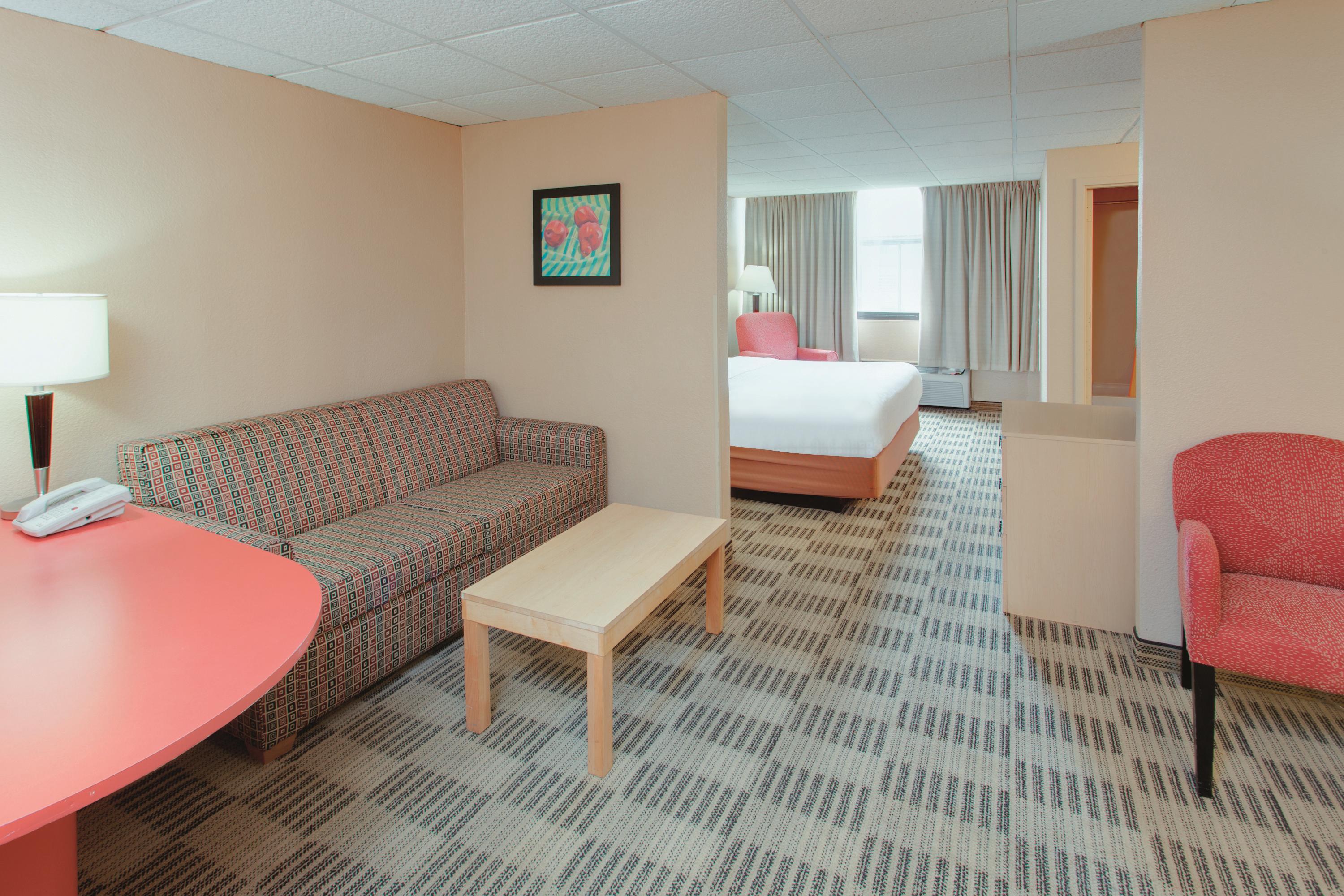 Guest room at the Ramada by Wyndham Fairfield NJ in Fairfield, New Jersey