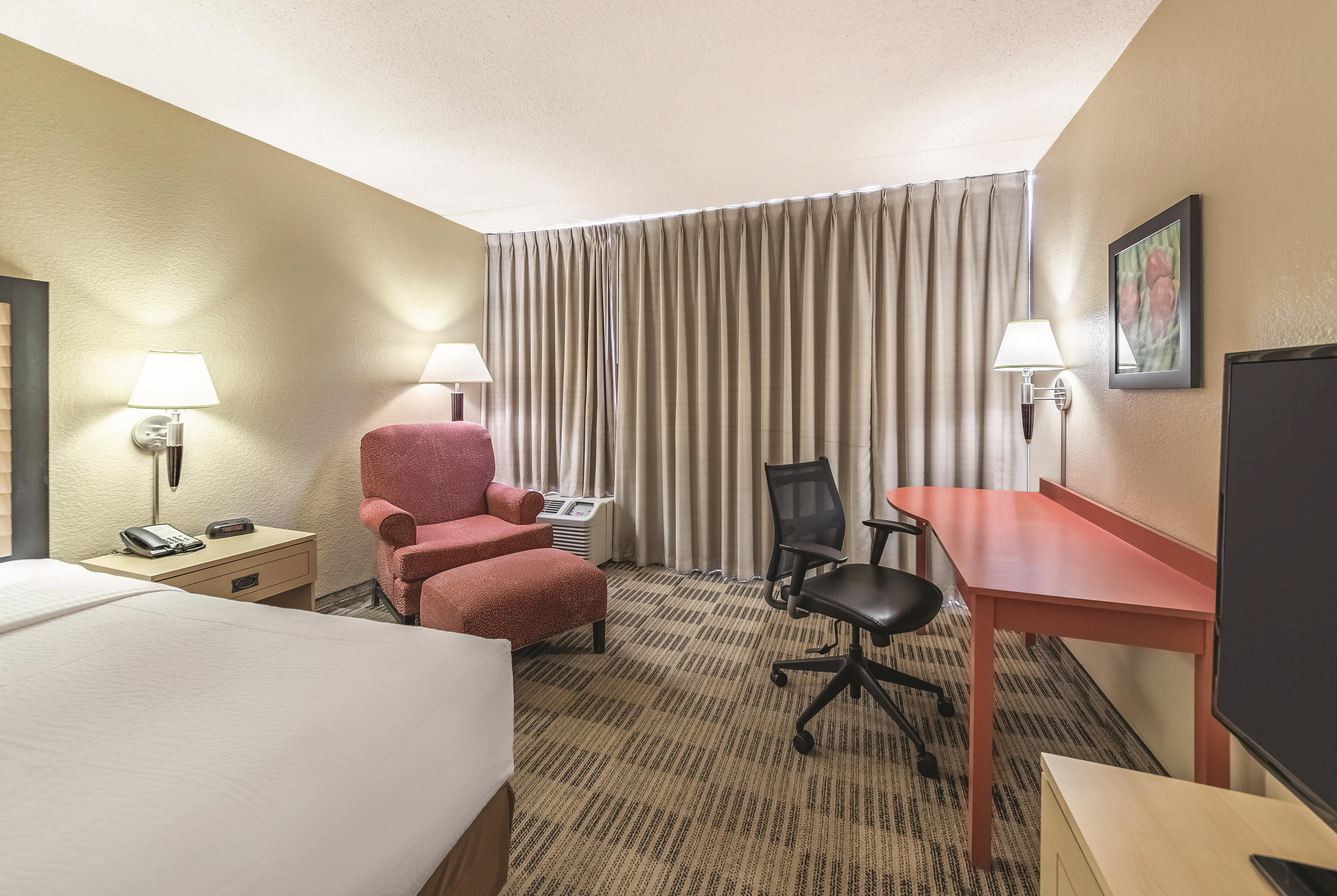 Guest room at the Ramada by Wyndham Fairfield NJ in Fairfield, New Jersey