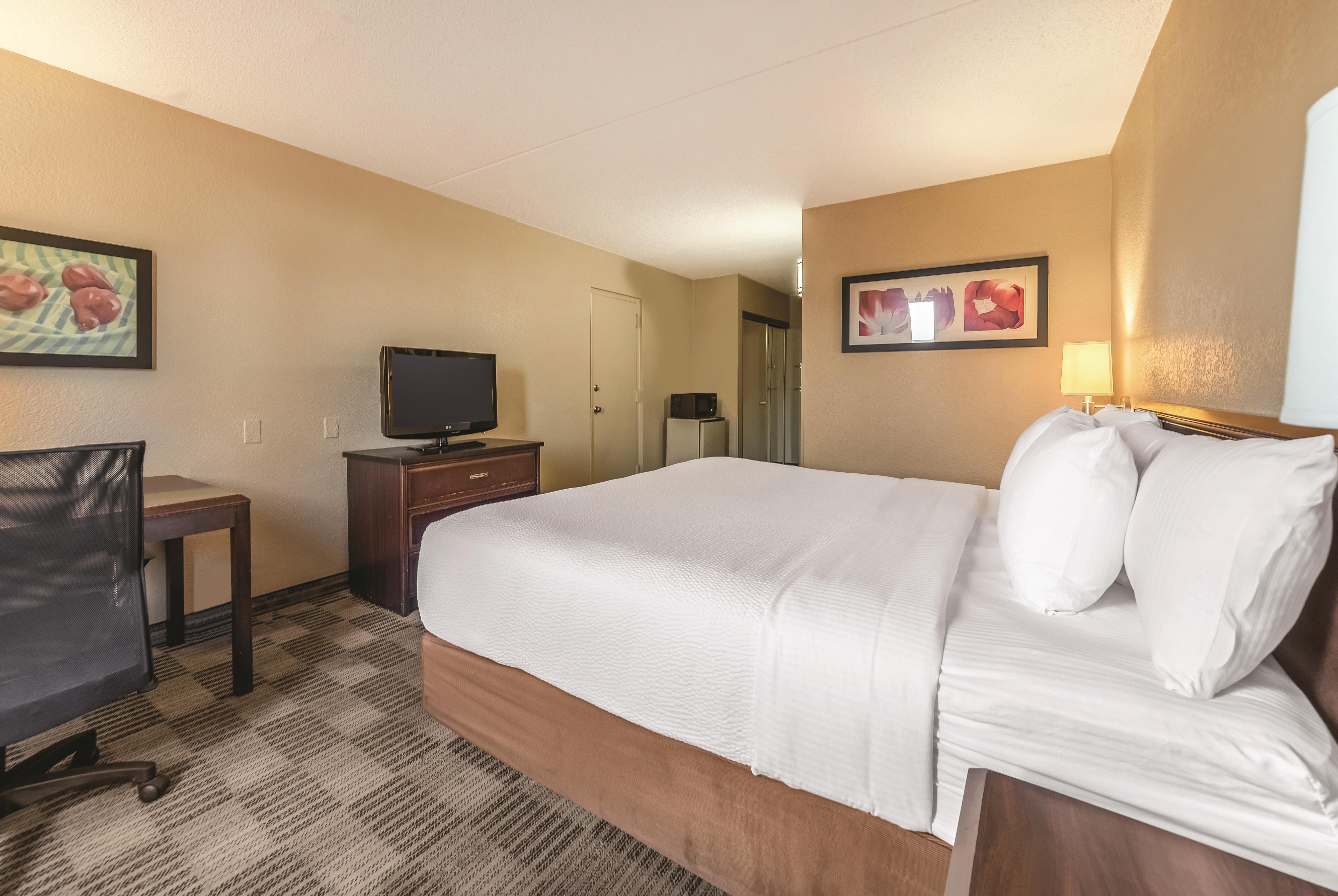 Guest room at the Ramada by Wyndham Fairfield NJ in Fairfield, New Jersey