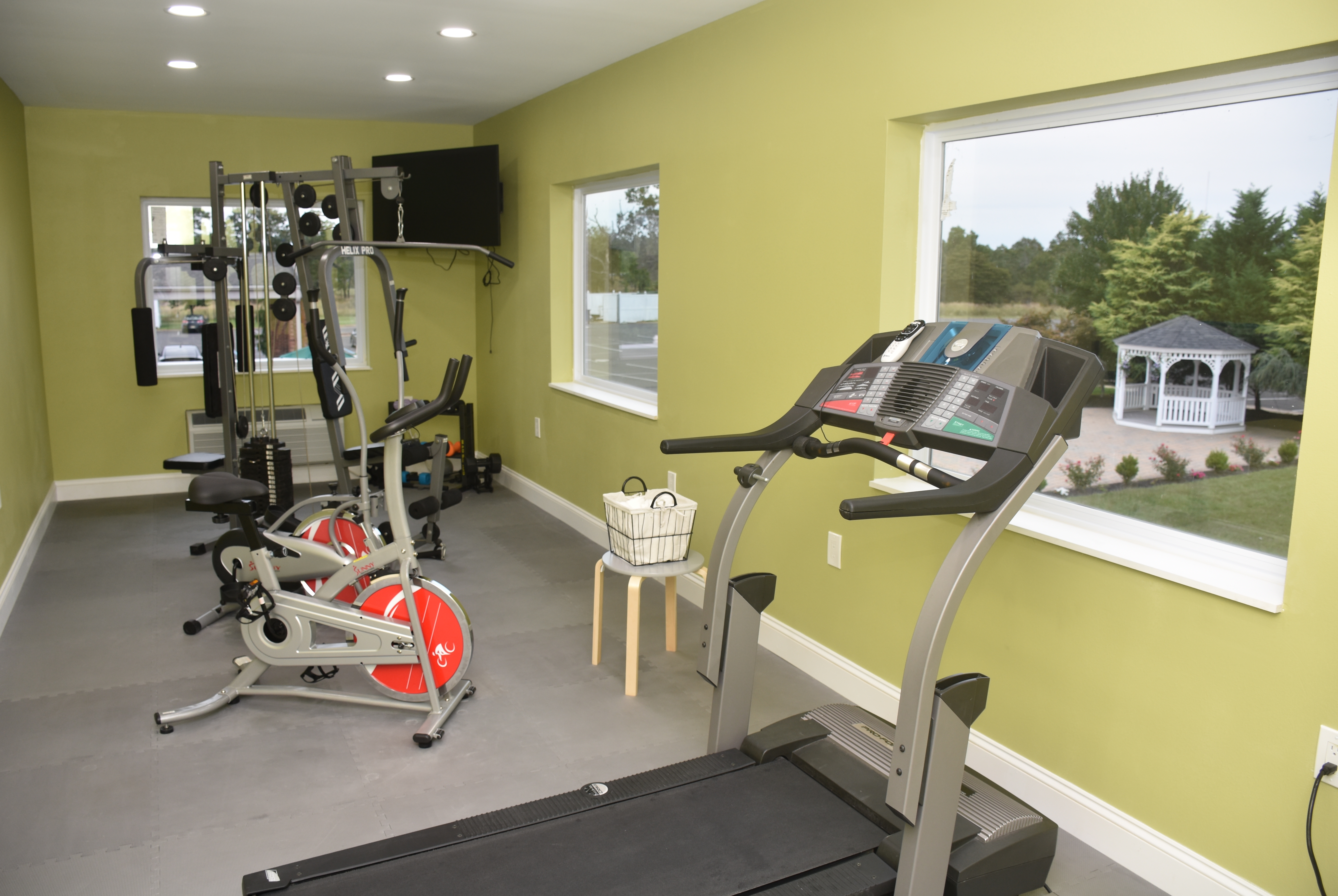 Fitness room at Ramada by Wyndham Vineland Millville Area in Vineland, New Jersey