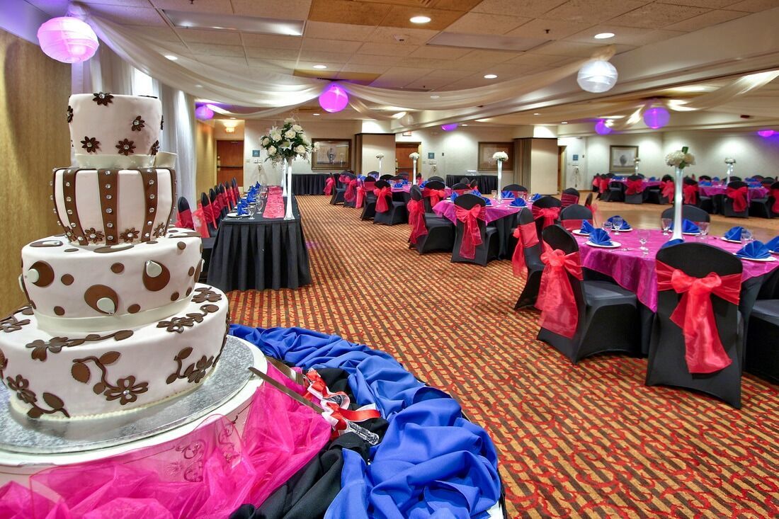 Meeting room at Ramada Plaza by Wyndham Albuquerque Midtown in Albuquerque, New Mexico