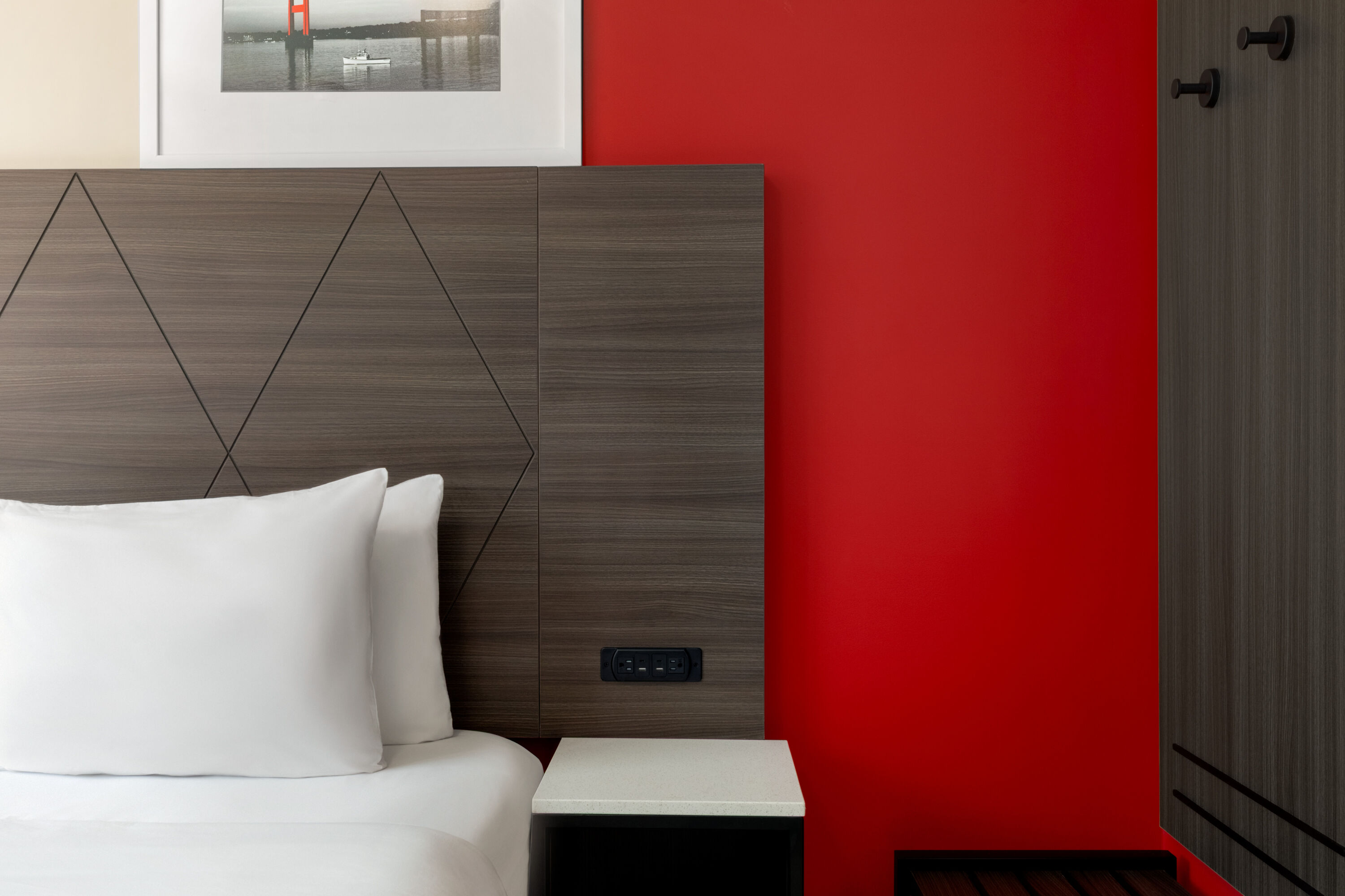 Guest room at the Ramada by Wyndham Brooklyn Empire Blvd in Brooklyn, New York