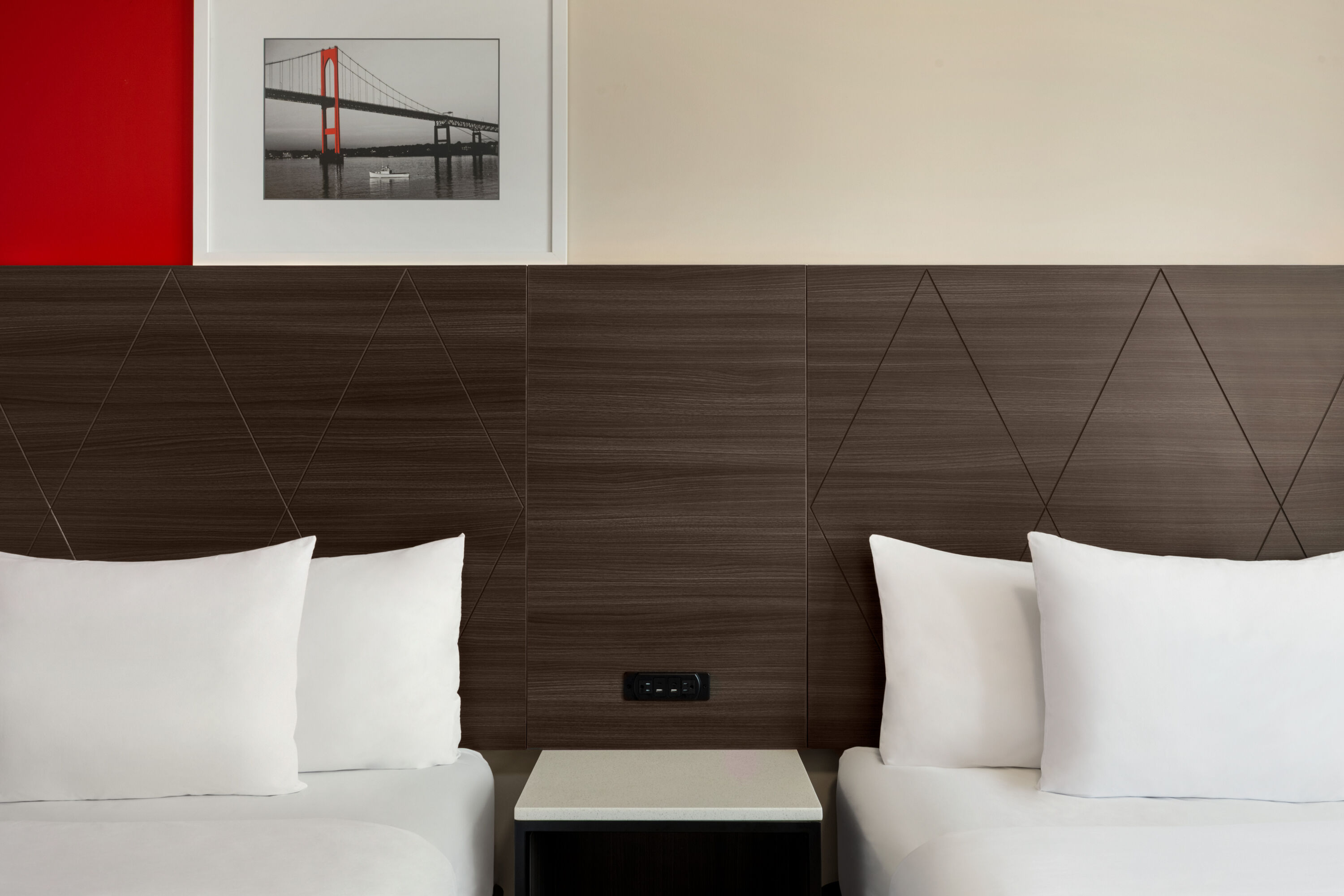 Guest room at the Ramada by Wyndham Brooklyn Empire Blvd in Brooklyn, New York