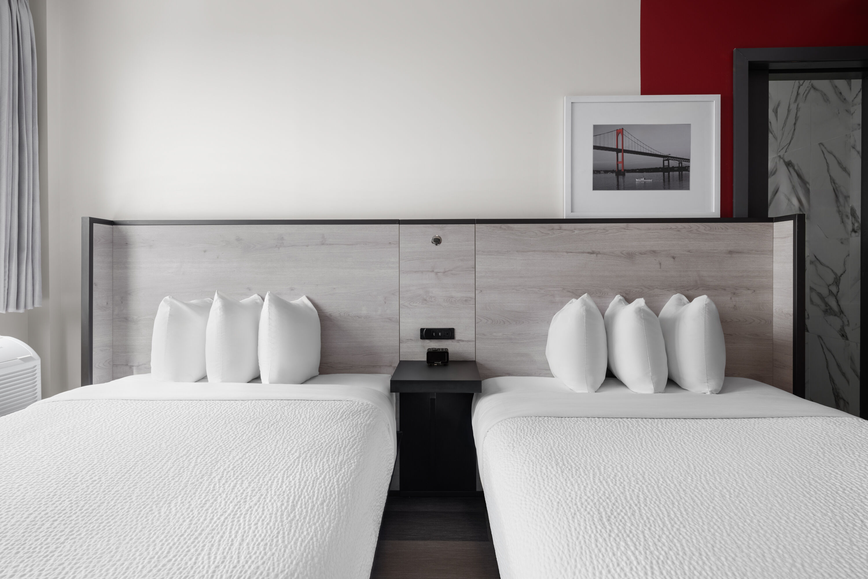 Guest room at the Ramada by Wyndham Brooklyn Near Flatbush in Brooklyn, New York