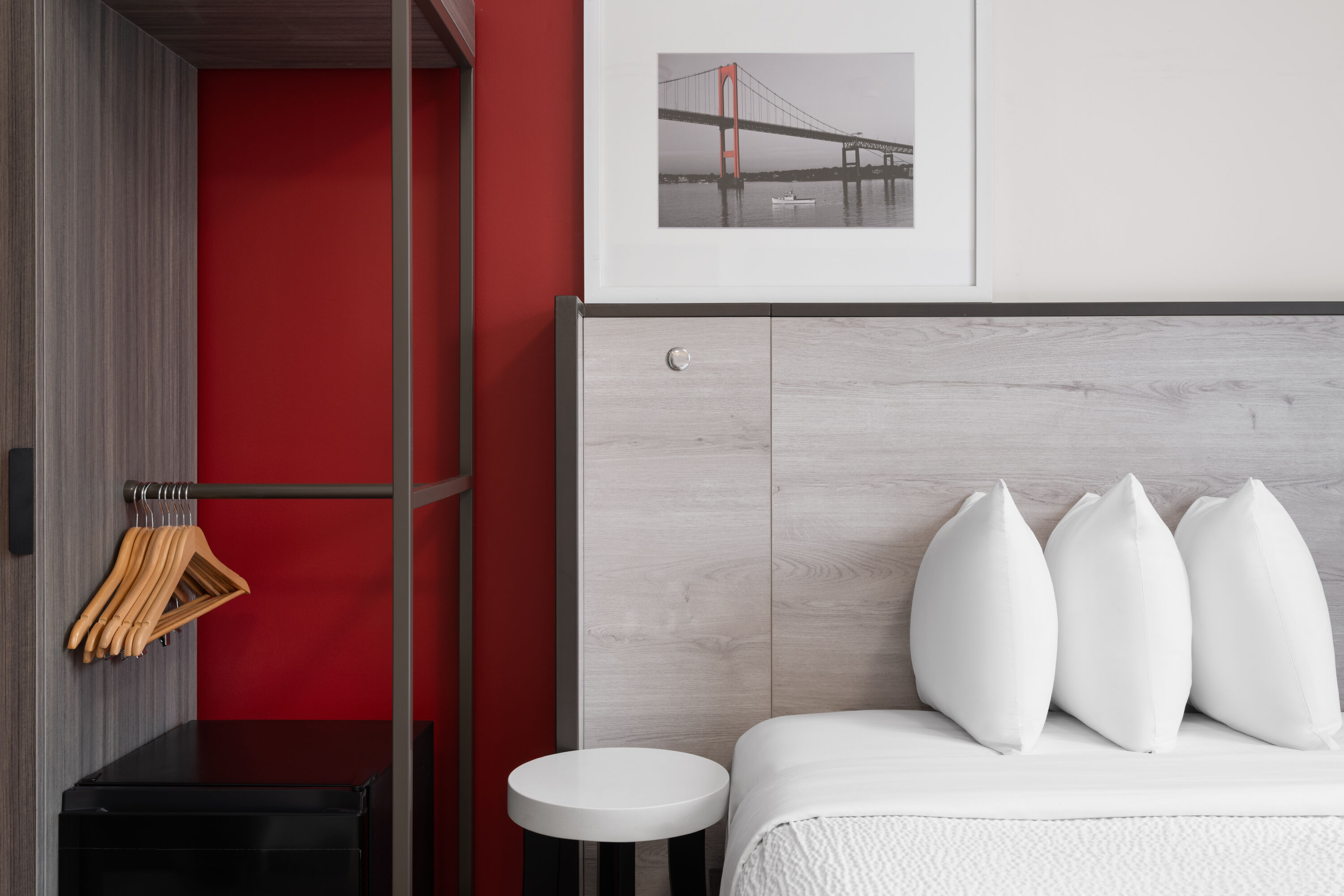 Guest room at the Ramada by Wyndham Brooklyn Near Flatbush in Brooklyn, New York