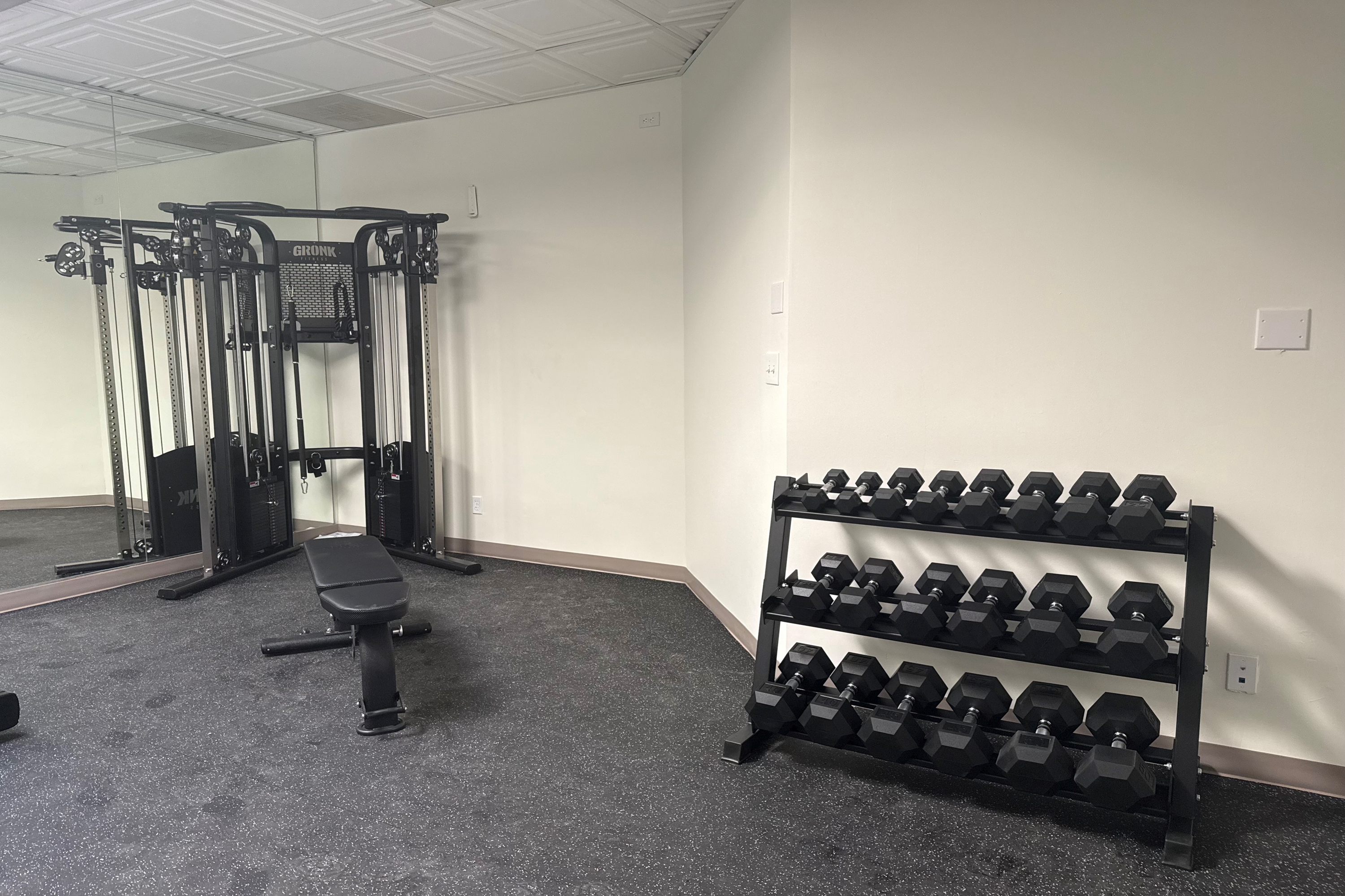 Fitness room at Ramada by Wyndham Cobleskill in Cobleskill, New York