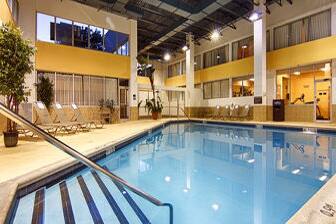 Pool at the Ramada East Syracuse Carrier Circle in East Syracuse, New York