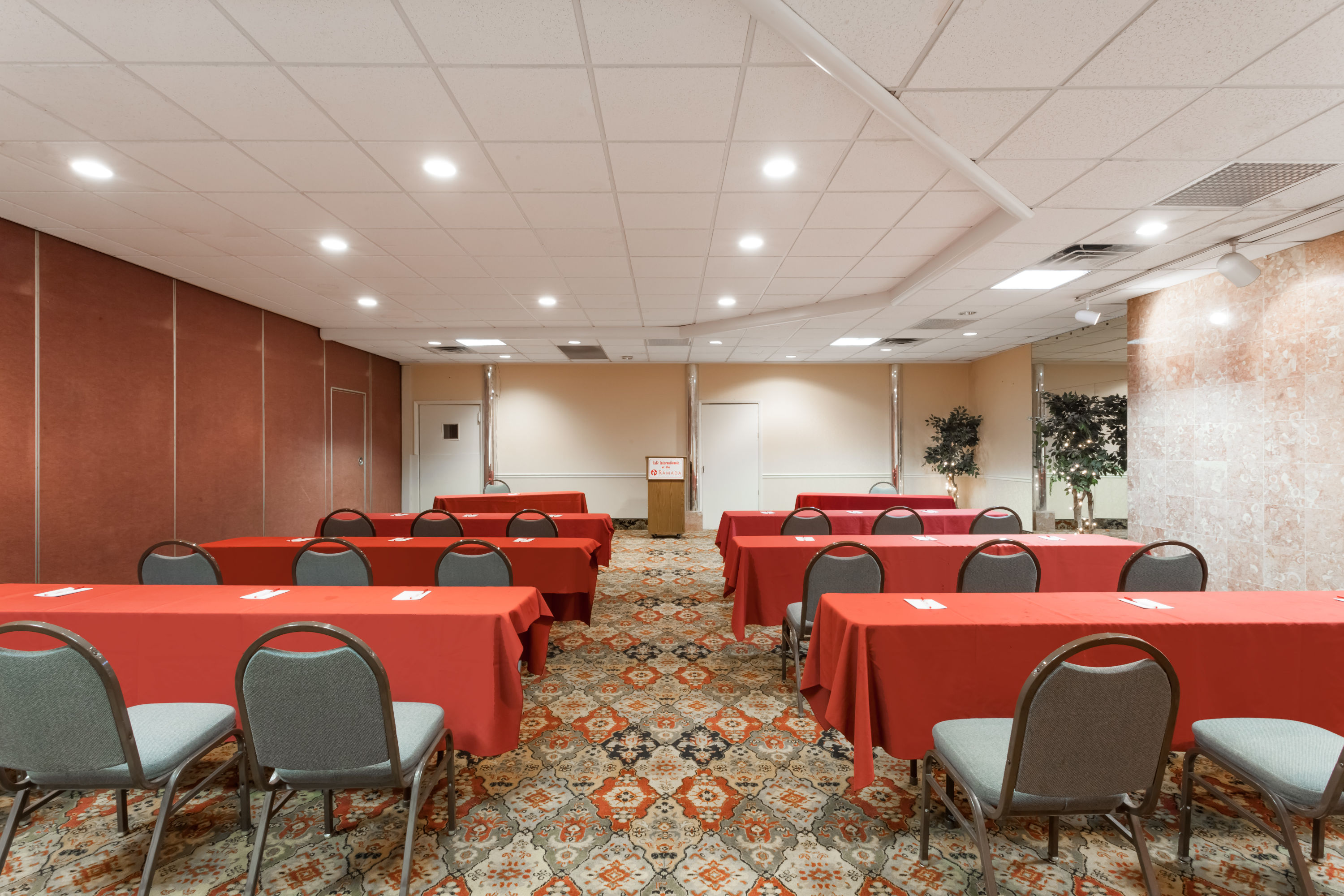 Meeting room at Ramada by Wyndham Newburgh/West Point in Newburgh, New York