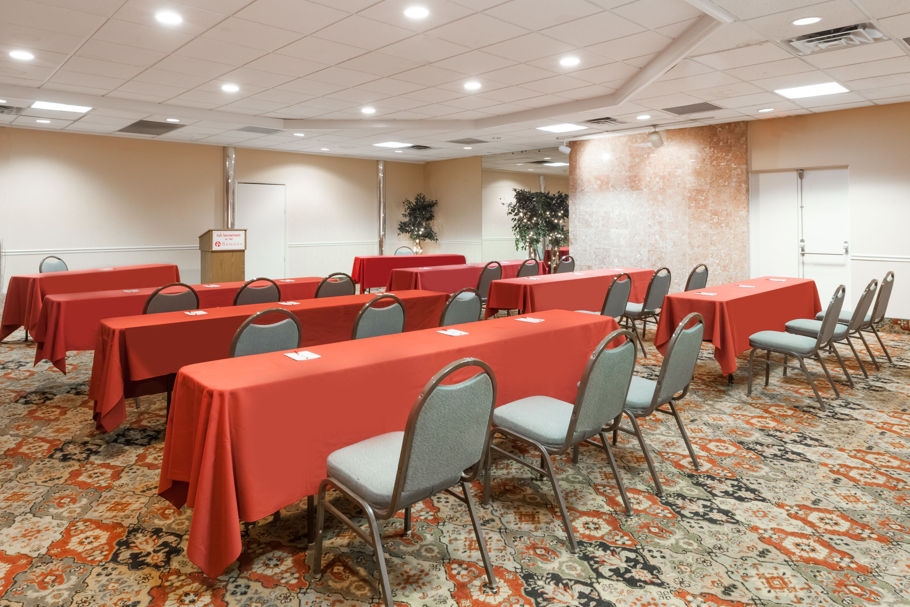 Meeting room at Ramada by Wyndham Newburgh/West Point in Newburgh, New York