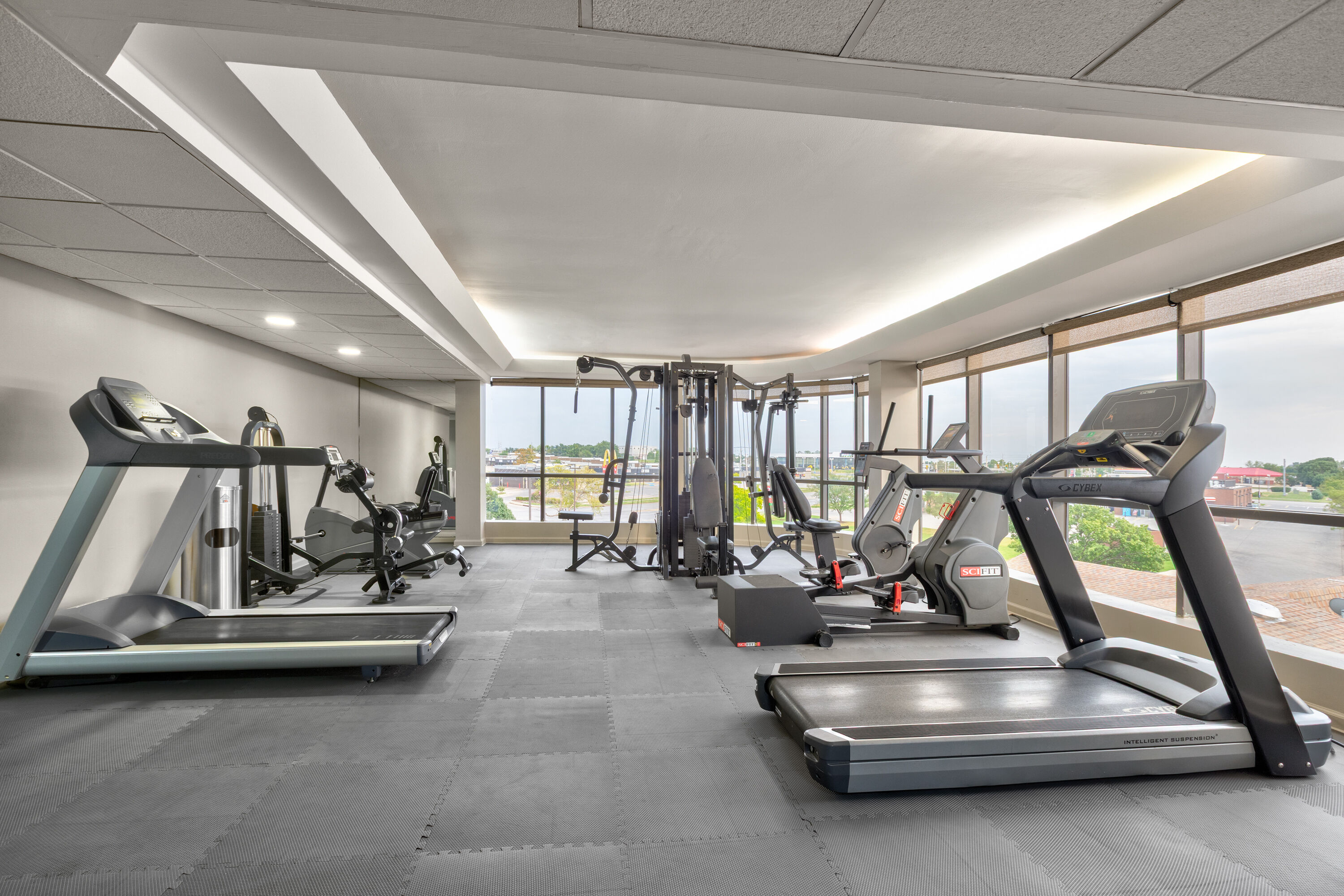 Fitness room at Ramada by Wyndham Tulsa/Broken Arrow in Broken Arrow, Oklahoma
