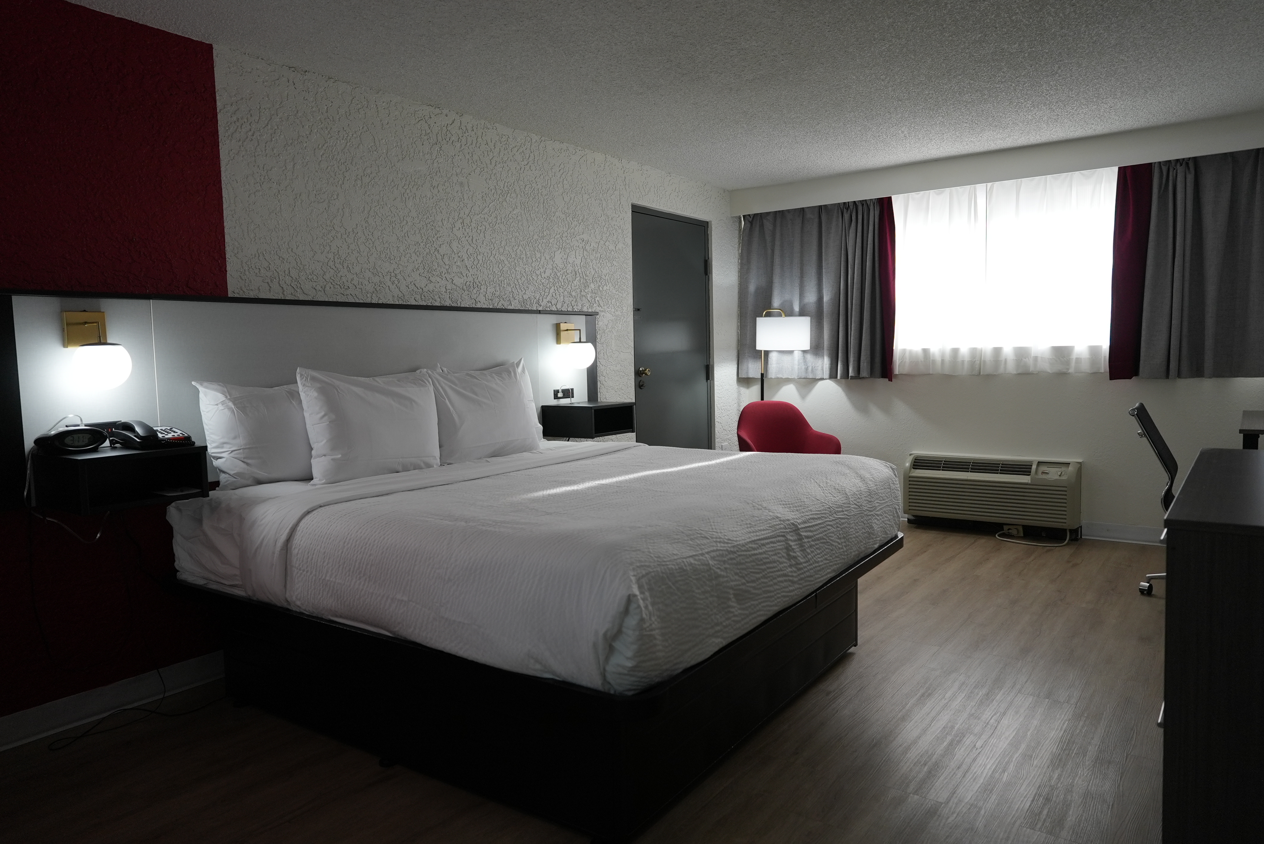 Guest room at the Ramada by Wyndham Tulsa Broken Arrow in Broken Arrow, Oklahoma