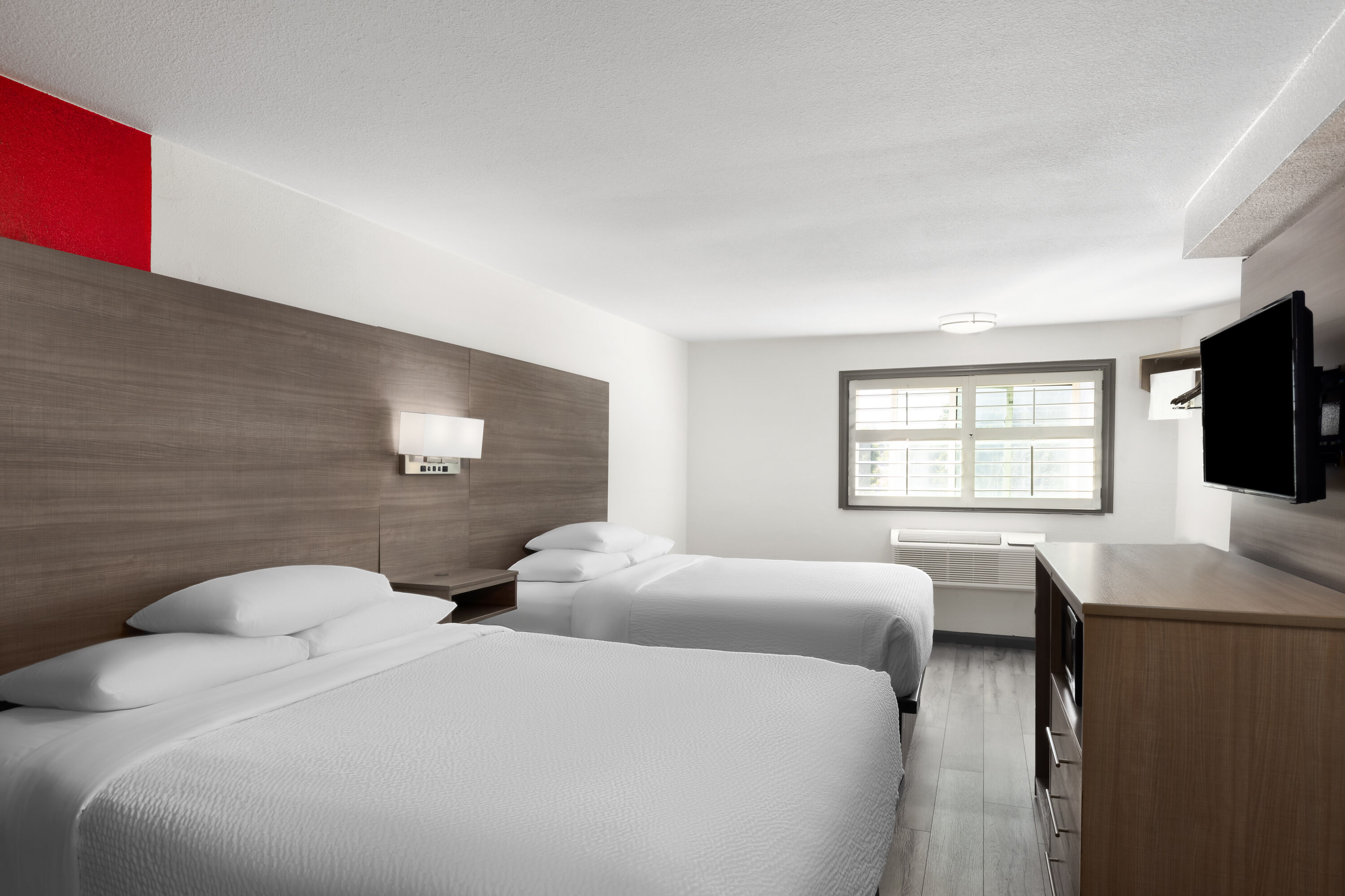 Guest room at the Ramada by Wyndham Medford Airport North in Medford, Oregon