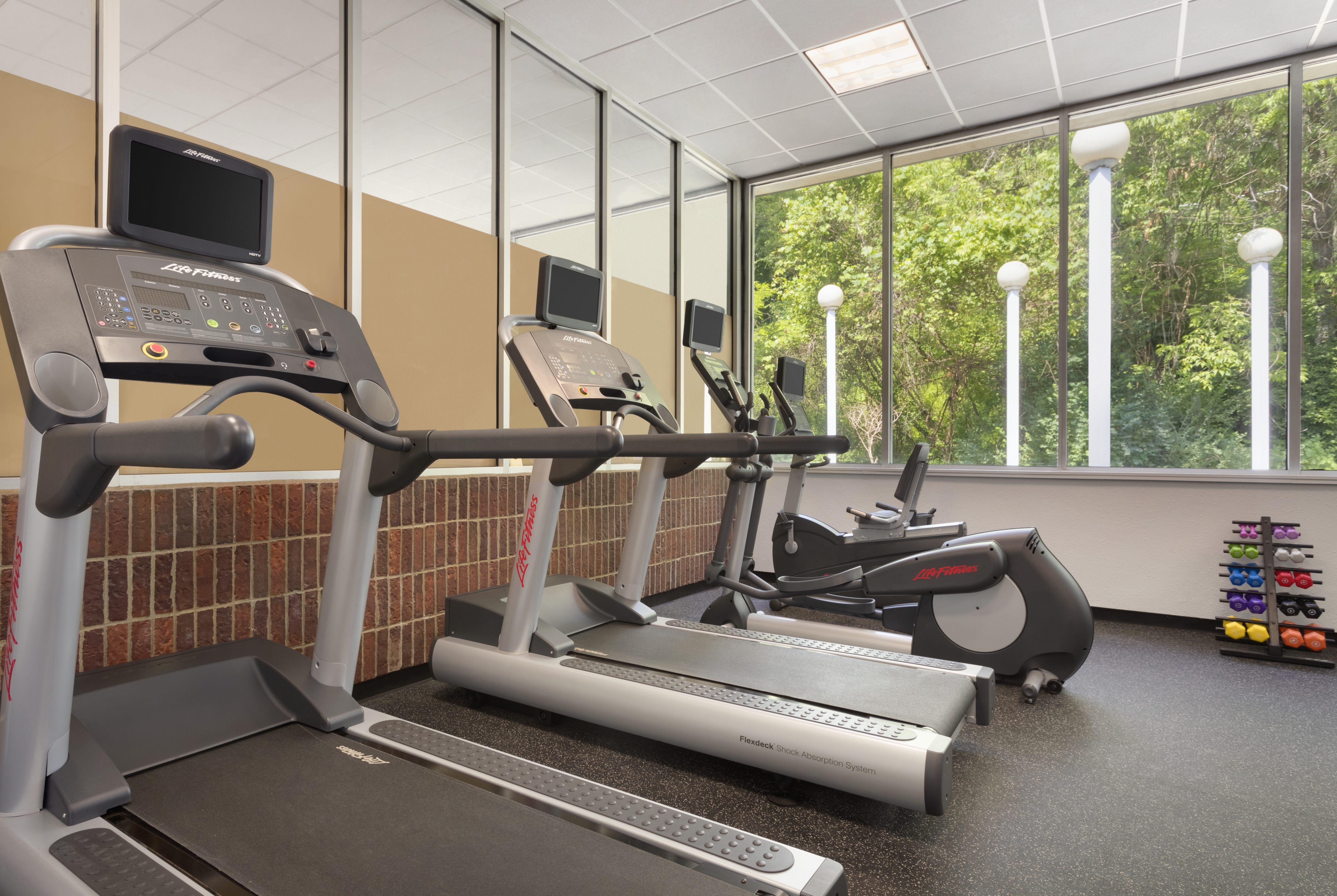 Fitness room at Ramada by Wyndham Beaver Falls in Beaver Falls, Pennsylvania