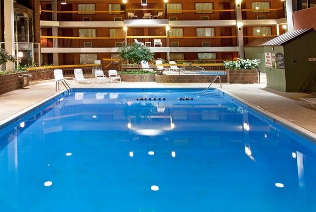 Pool at the Ramada by Wyndham Beaver Falls in Beaver Falls, Pennsylvania
