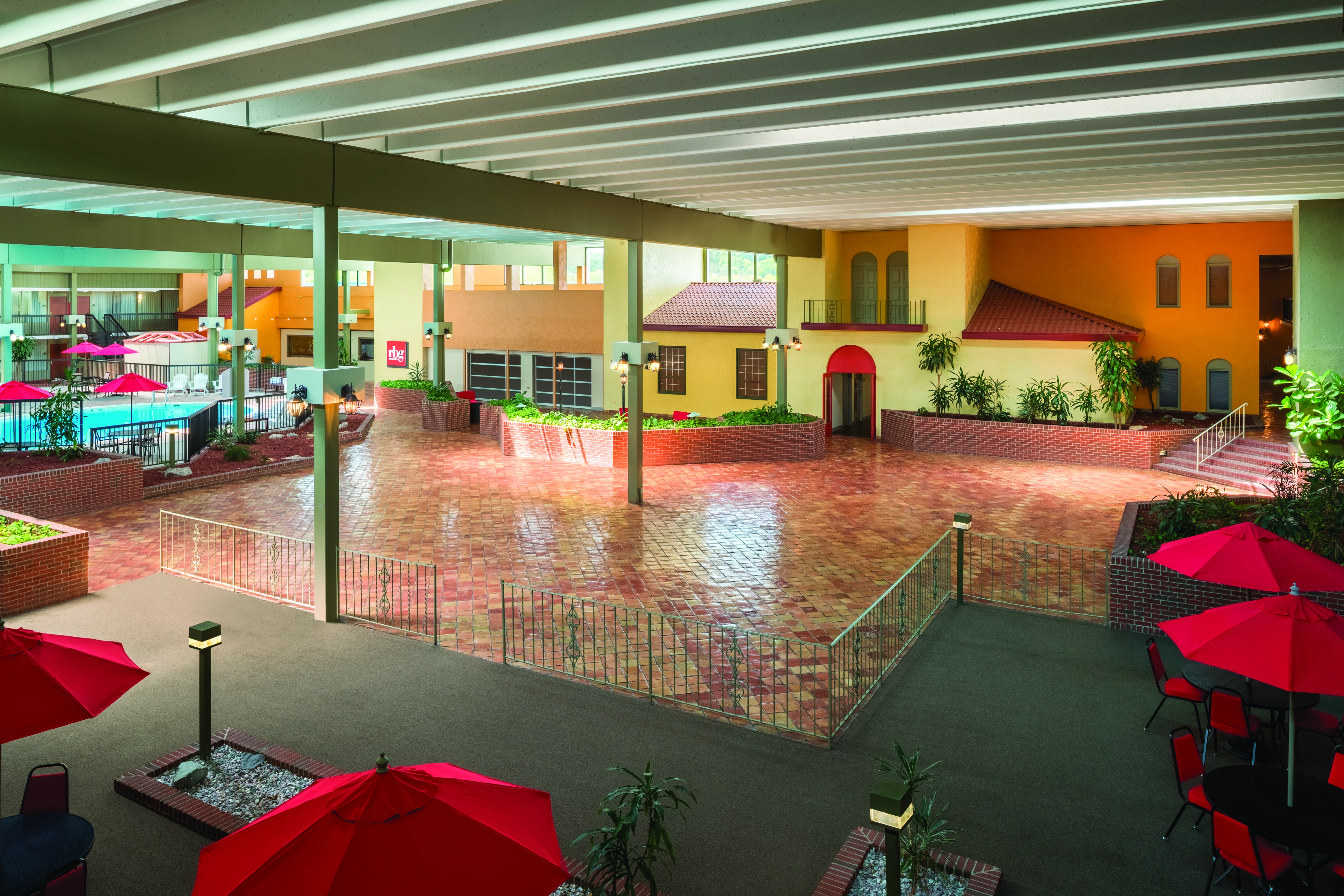 Pool at the Ramada by Wyndham Indiana in Indiana, Pennsylvania