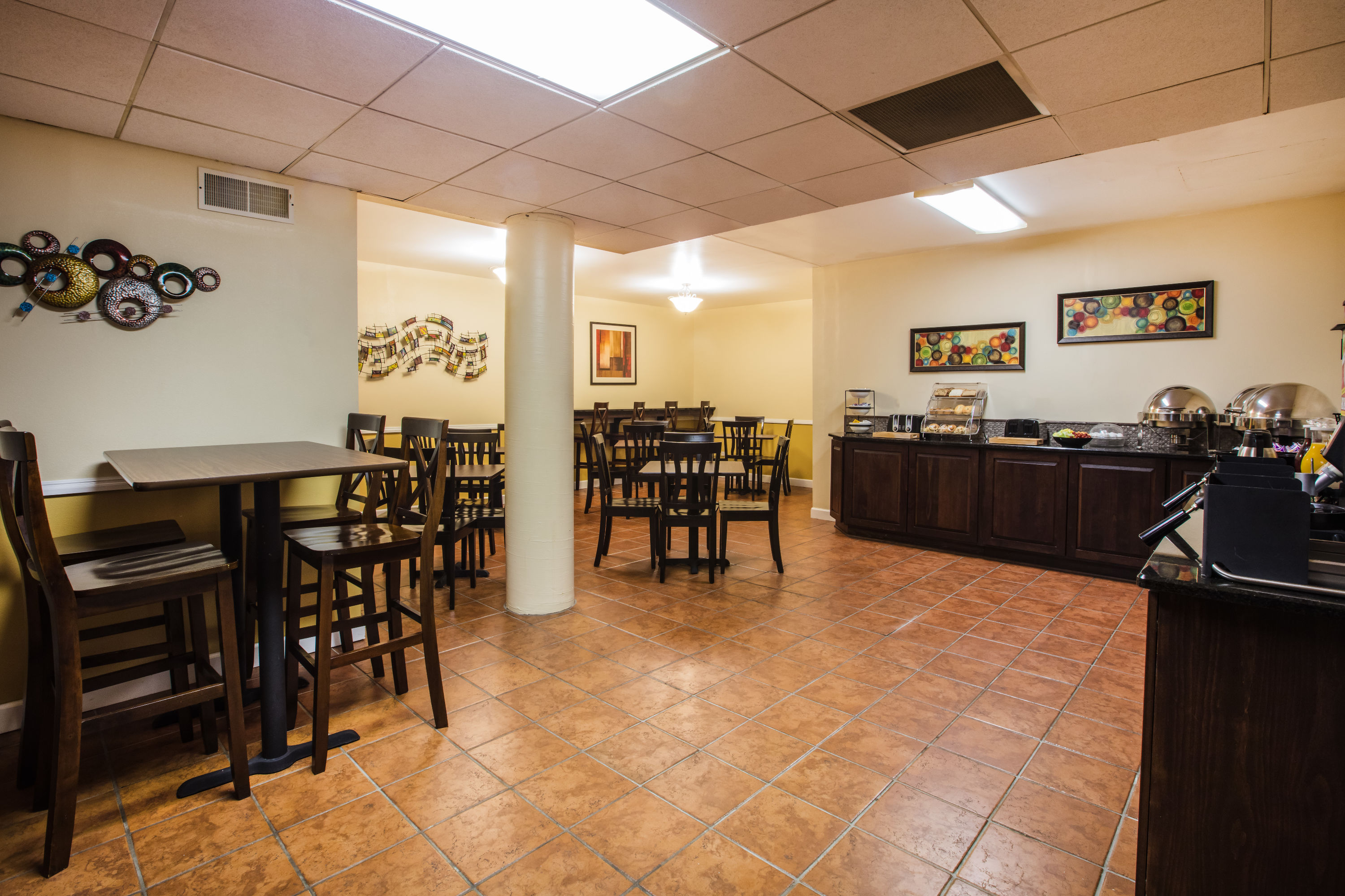 Free breakfast at Ramada by Wyndham Ligonier in Ligonier, Pennsylvania