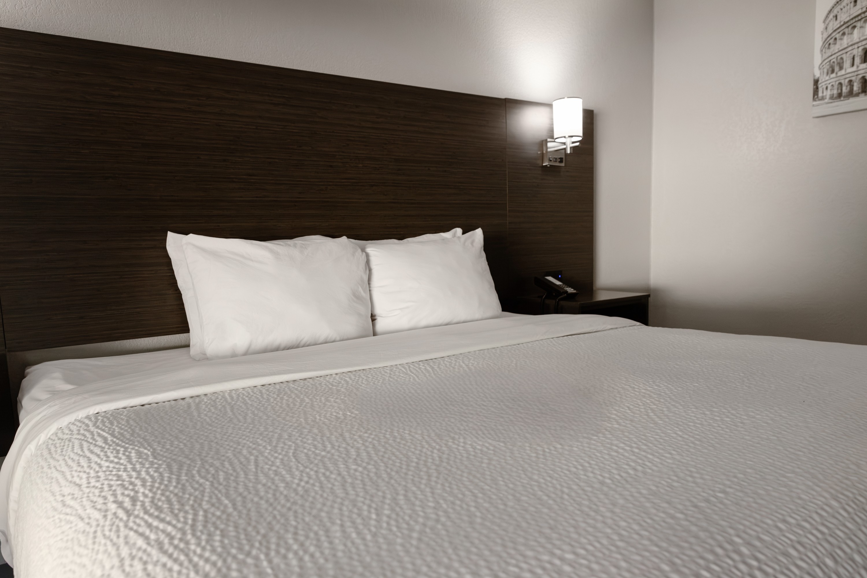 Guest room at the Ramada by Wyndham New Kensington in New Kensington, Pennsylvania