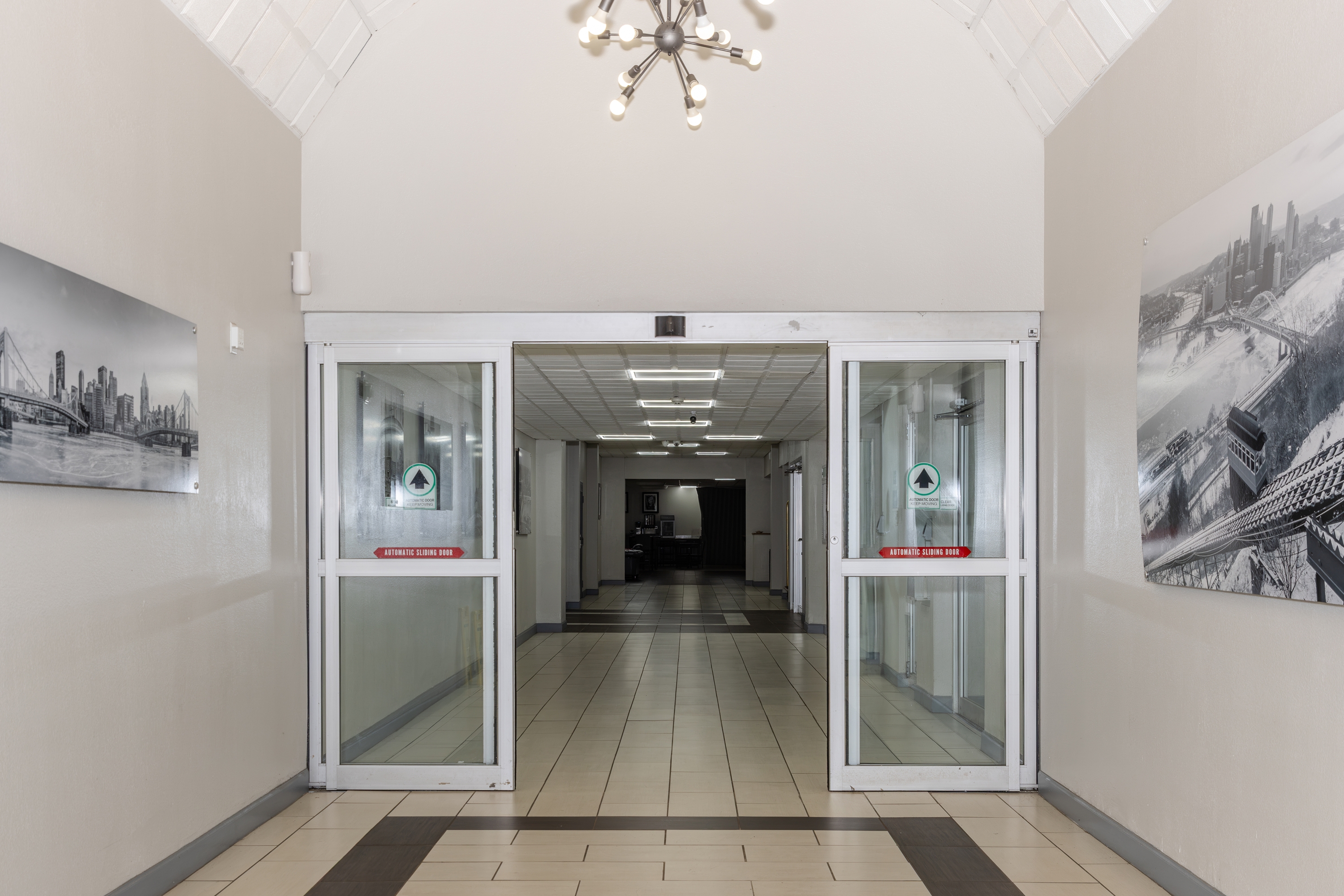 Ramada by Wyndham New Kensington lobby atrium in New Kensington, Pennsylvania