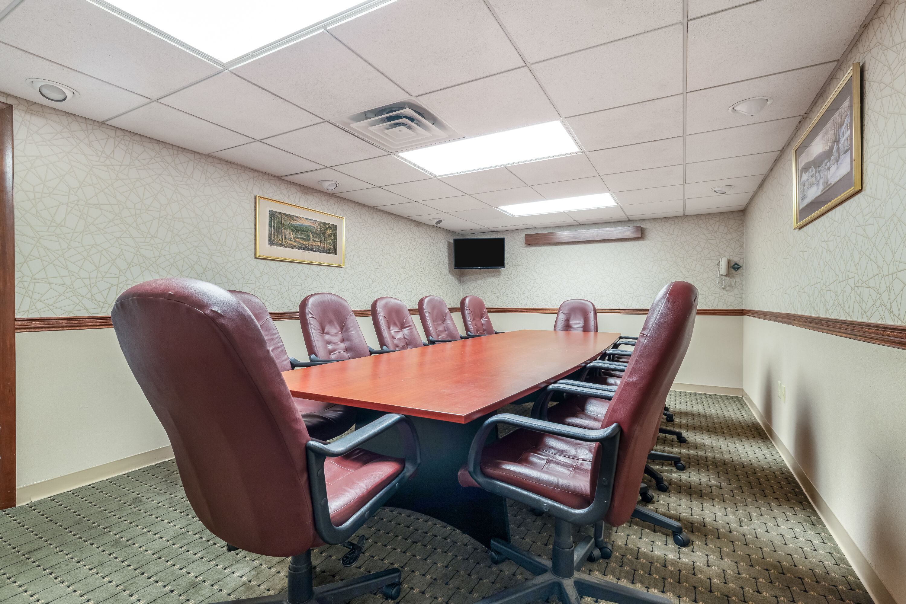 Board room at Ramada by Wyndham State College Hotel & Conference Center in State College, Pennsylvania