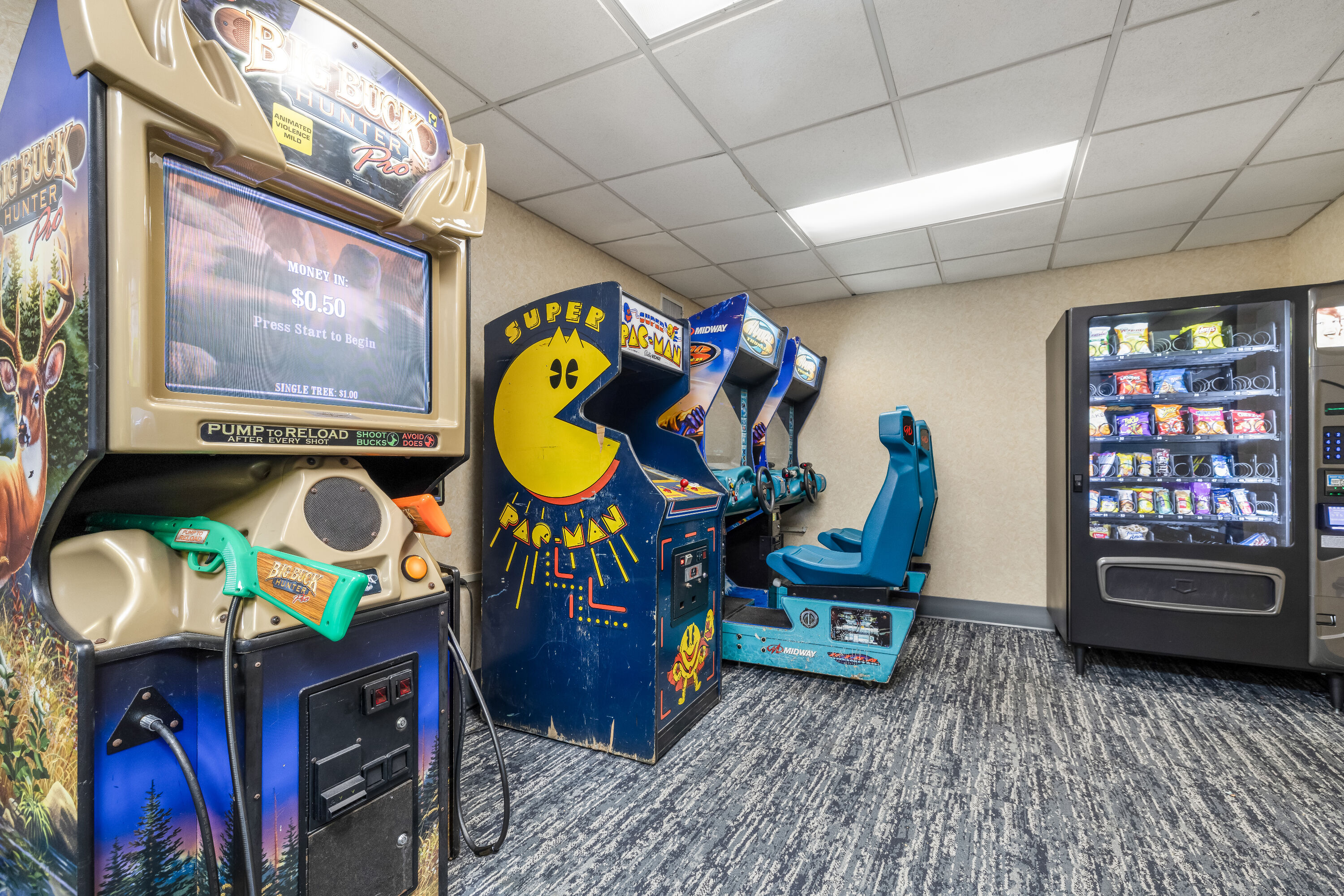 Game room at Ramada by Wyndham State College Hotel & Conference Center in State College, Pennsylvania