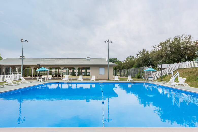 Pool at the Ramada State College Hotel & Conference Center in State College, Pennsylvania