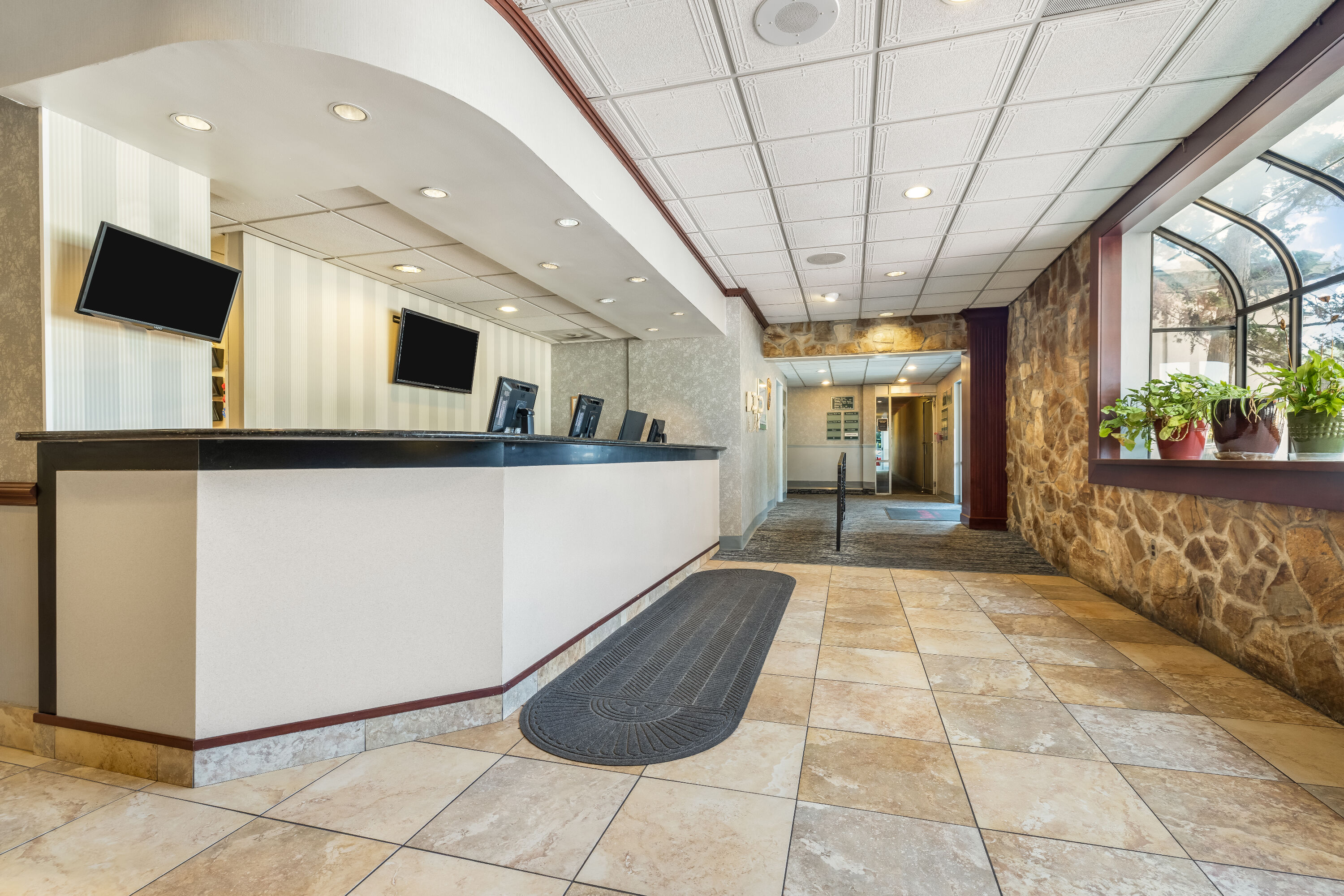 Ramada by Wyndham State College Hotel & Conference Center reception in State College, Pennsylvania