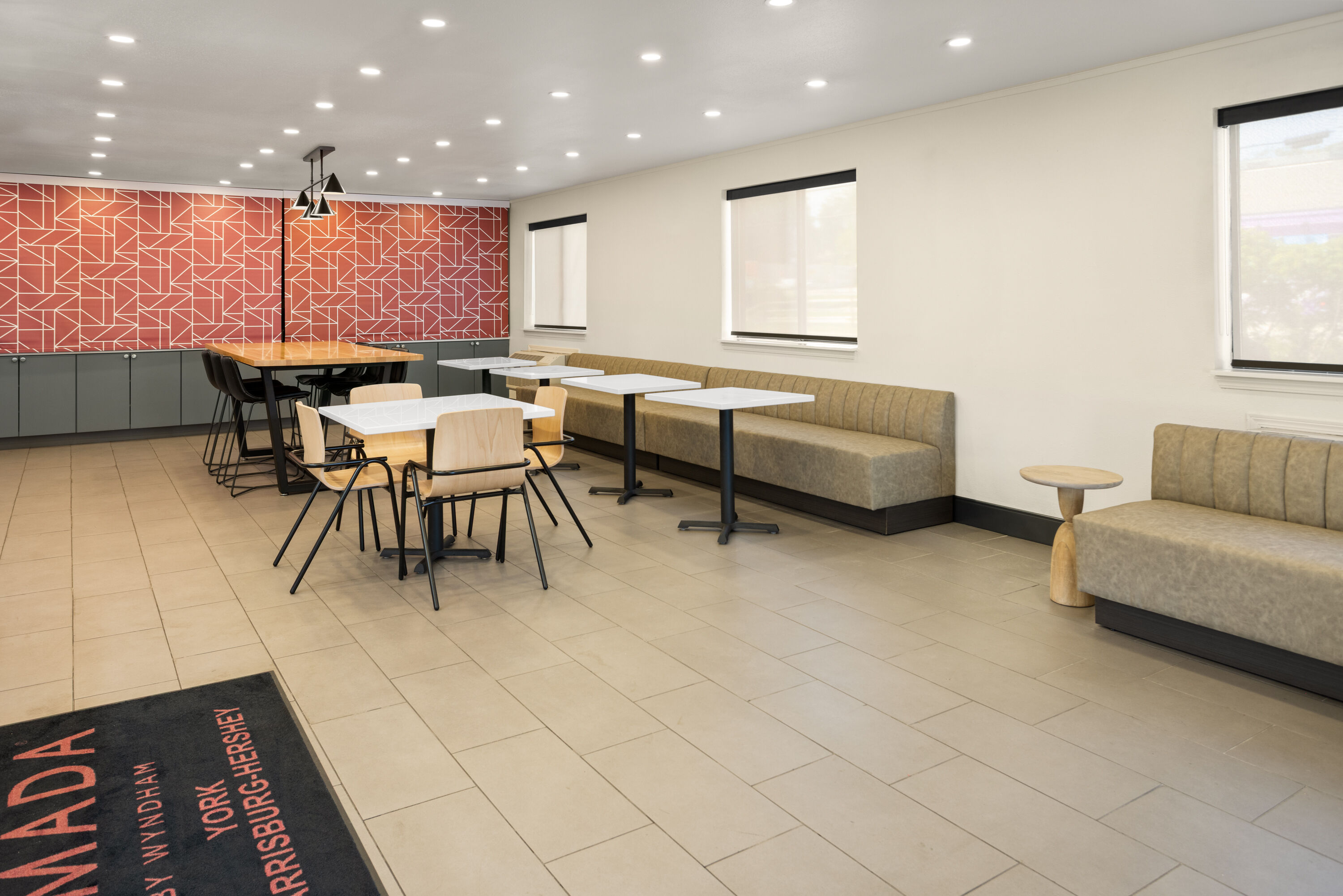 Free breakfast at Ramada by Wyndham York Harrisburg Hershey in York, Pennsylvania