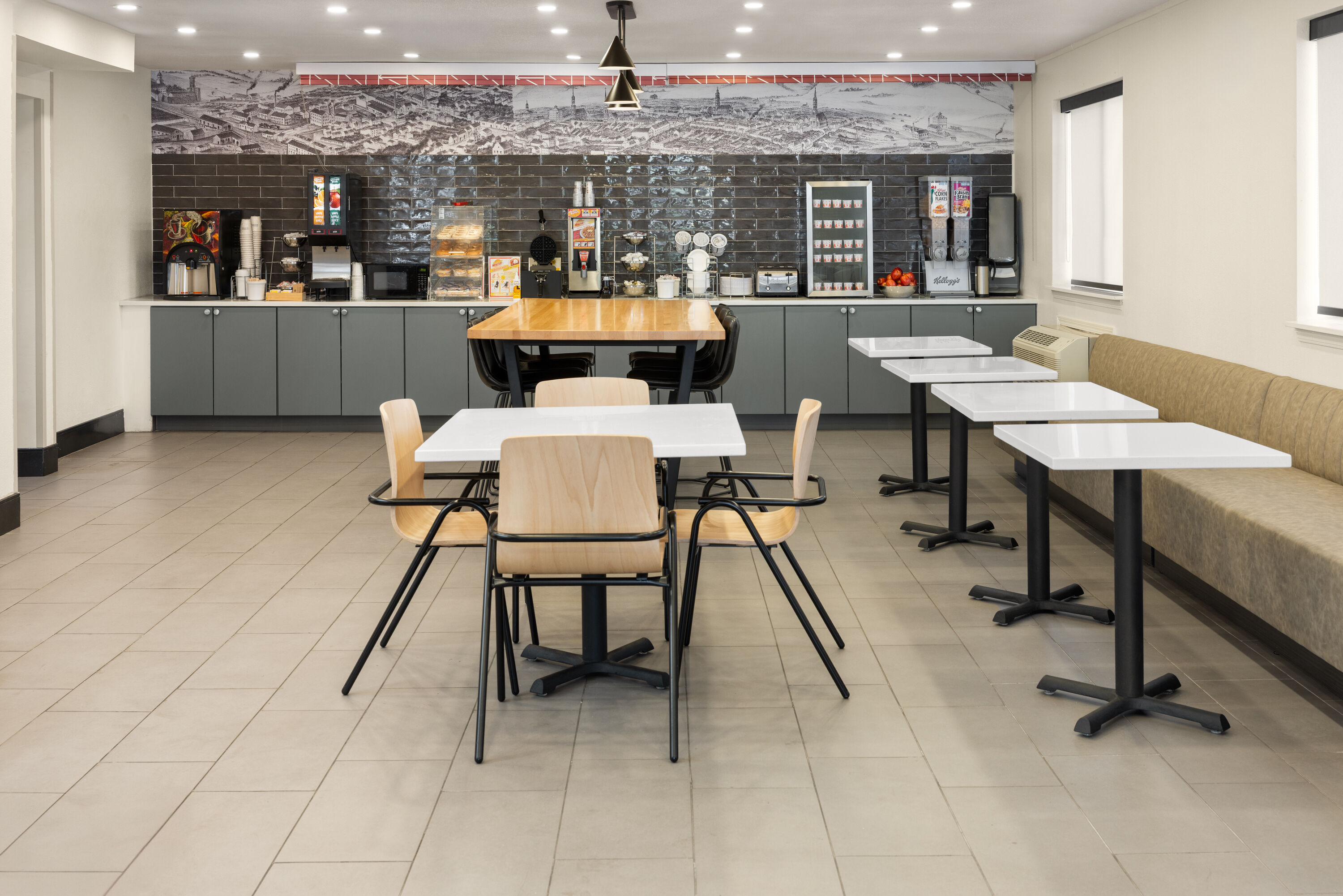 Free breakfast at Ramada by Wyndham York Harrisburg Hershey in York, Pennsylvania