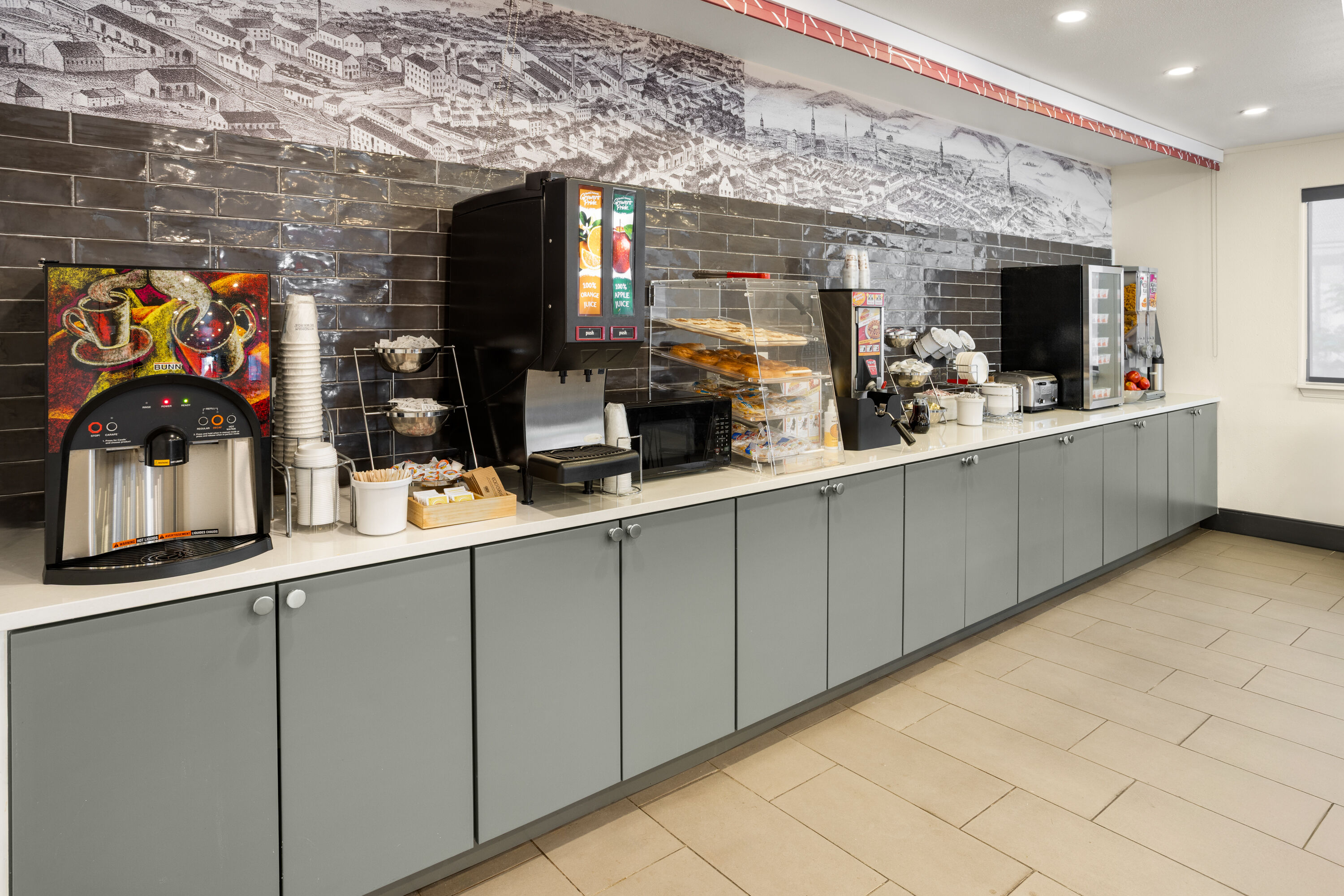 Free breakfast at Ramada by Wyndham York Harrisburg Hershey in York, Pennsylvania