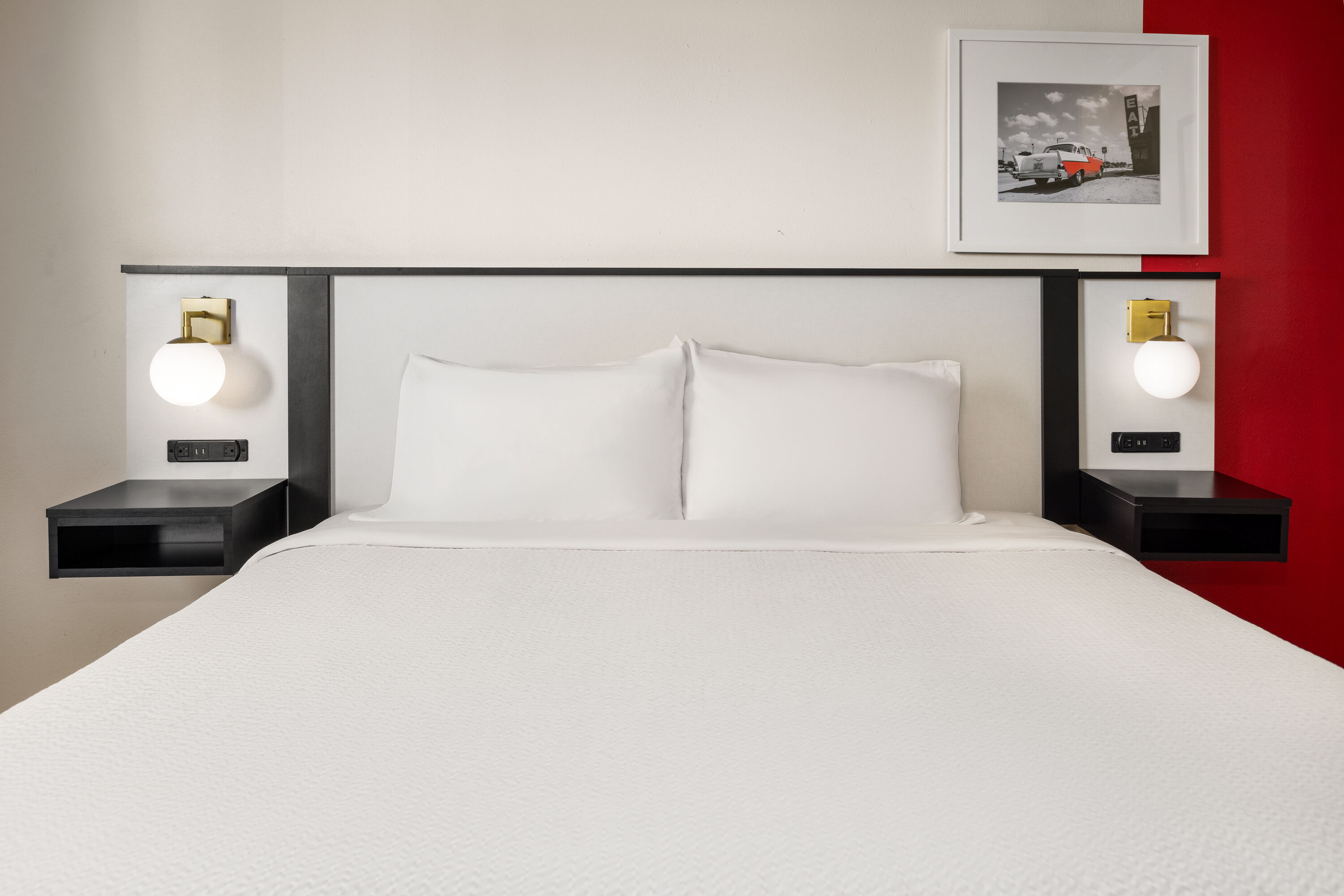 Guest room at the Ramada by Wyndham York Harrisburg Hershey in York, Pennsylvania