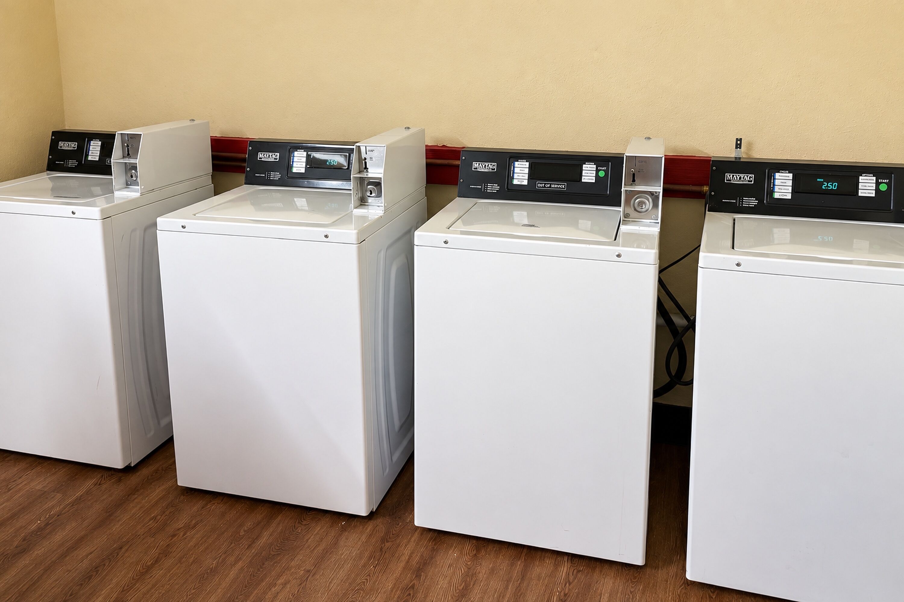 Laundry facilities at Ramada by Wyndham Santee I-95 in Santee, South Carolina
