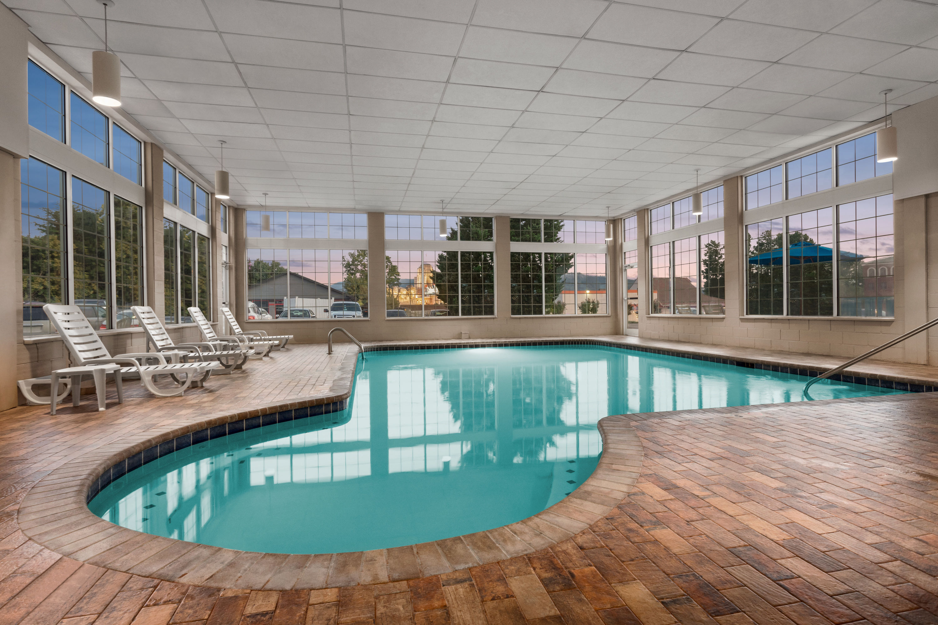 Pool at the Ramada by Wyndham Pigeon Forge North in Pigeon Forge, Tennessee
