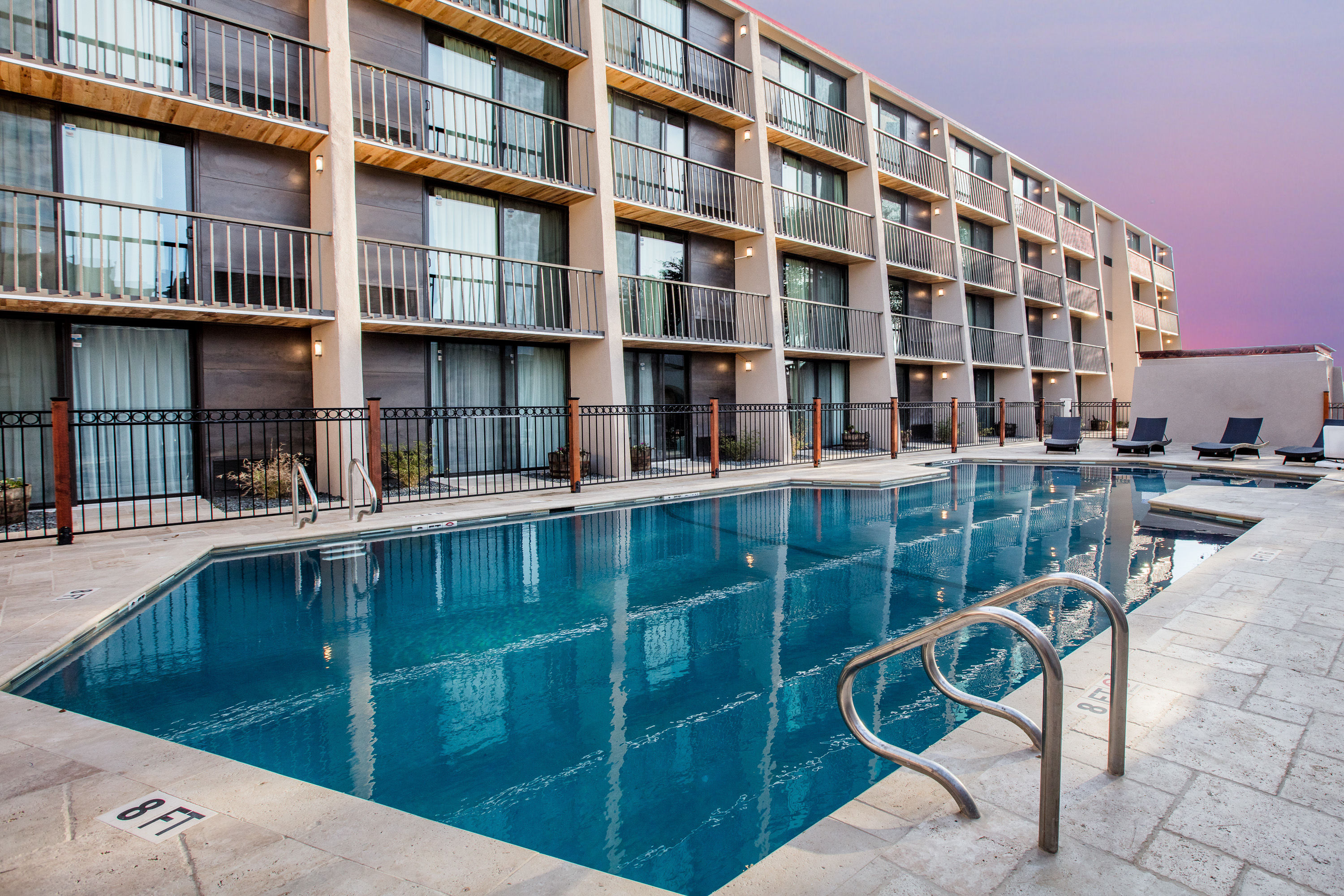 Pool at the Ramada by Wyndham Austin South in Austin, Texas