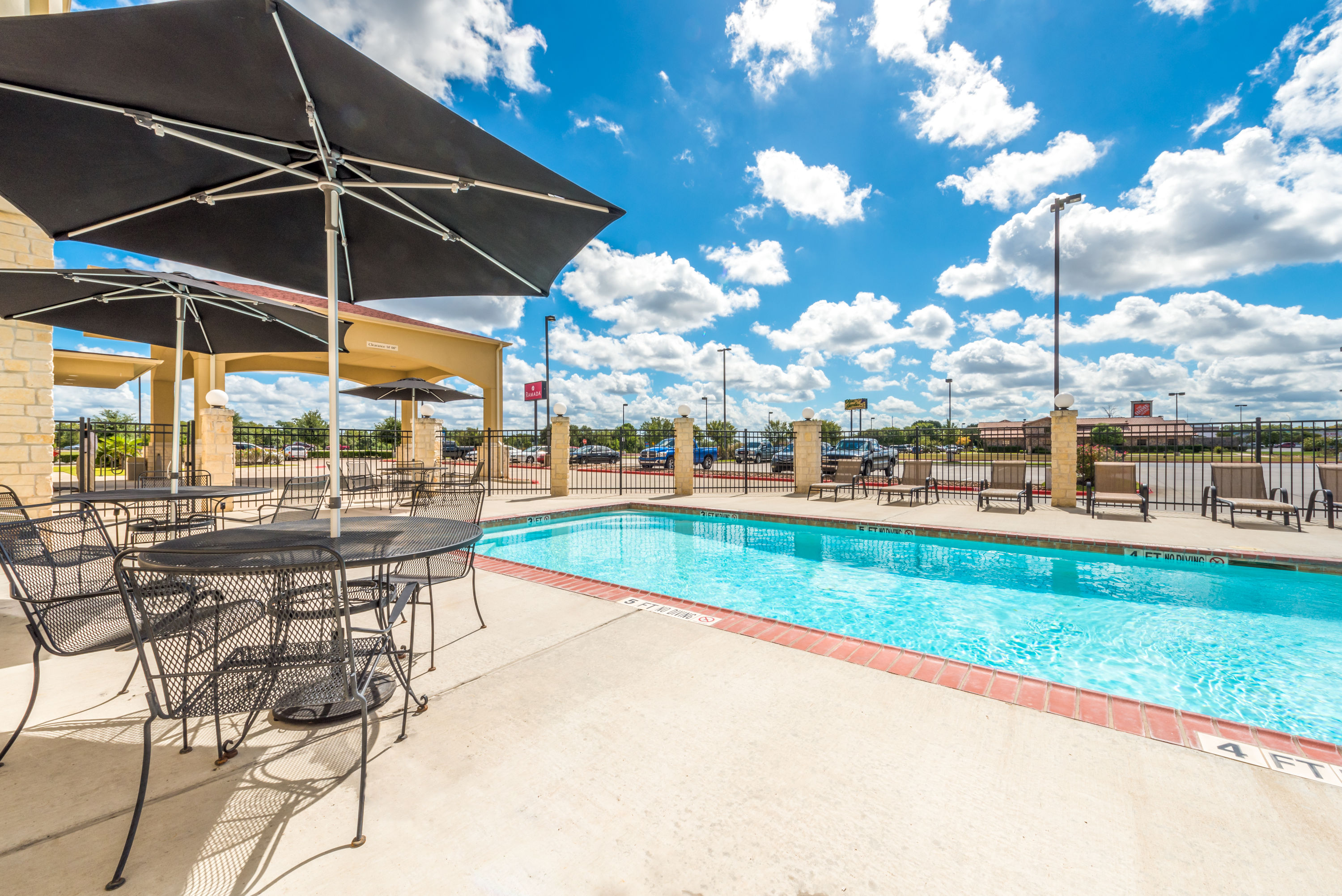 Pool at the Ramada by Wyndham College Station in College Station, Texas