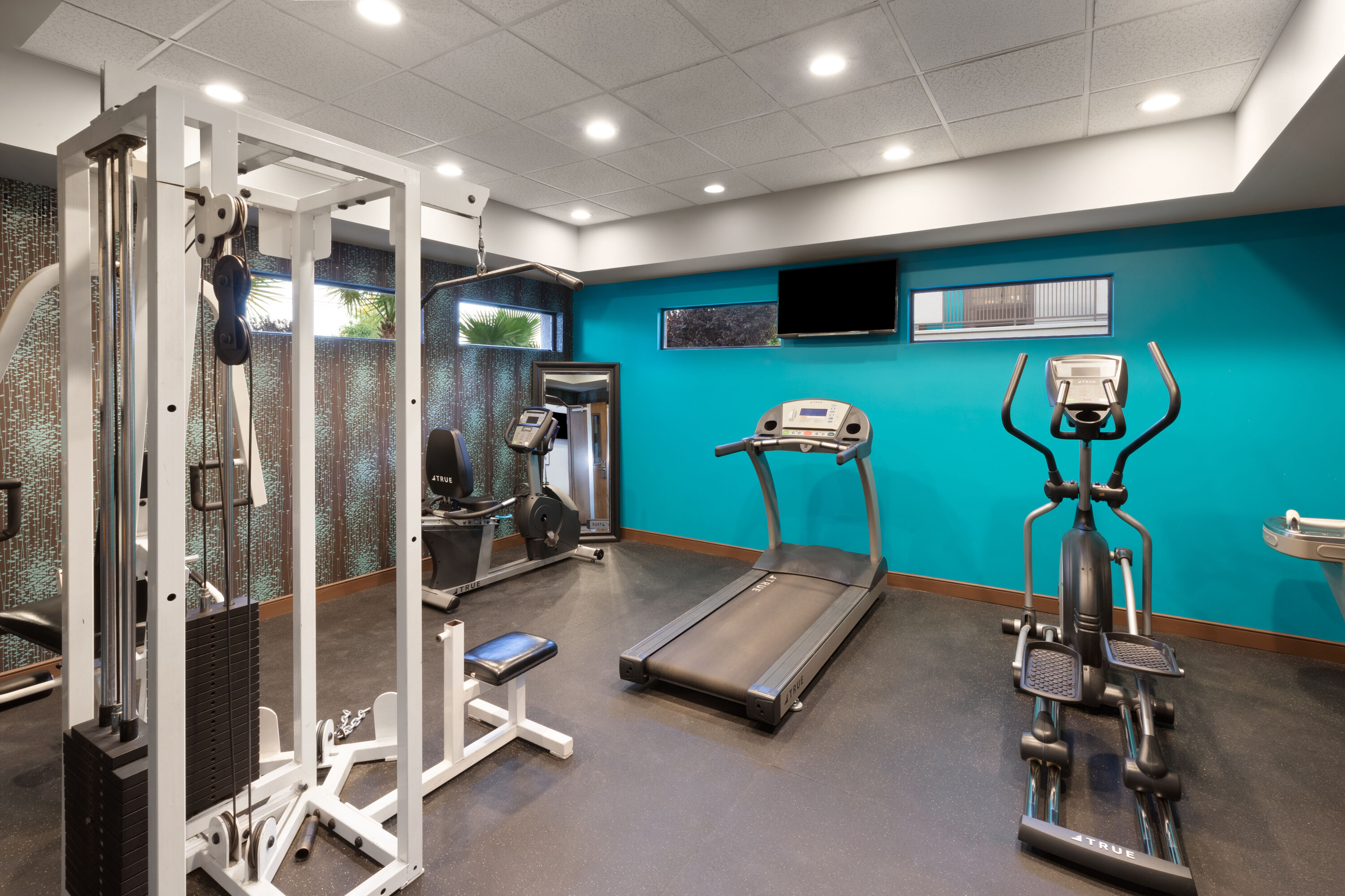 Fitness room at Ramada by Wyndham El Paso in El Paso, Texas