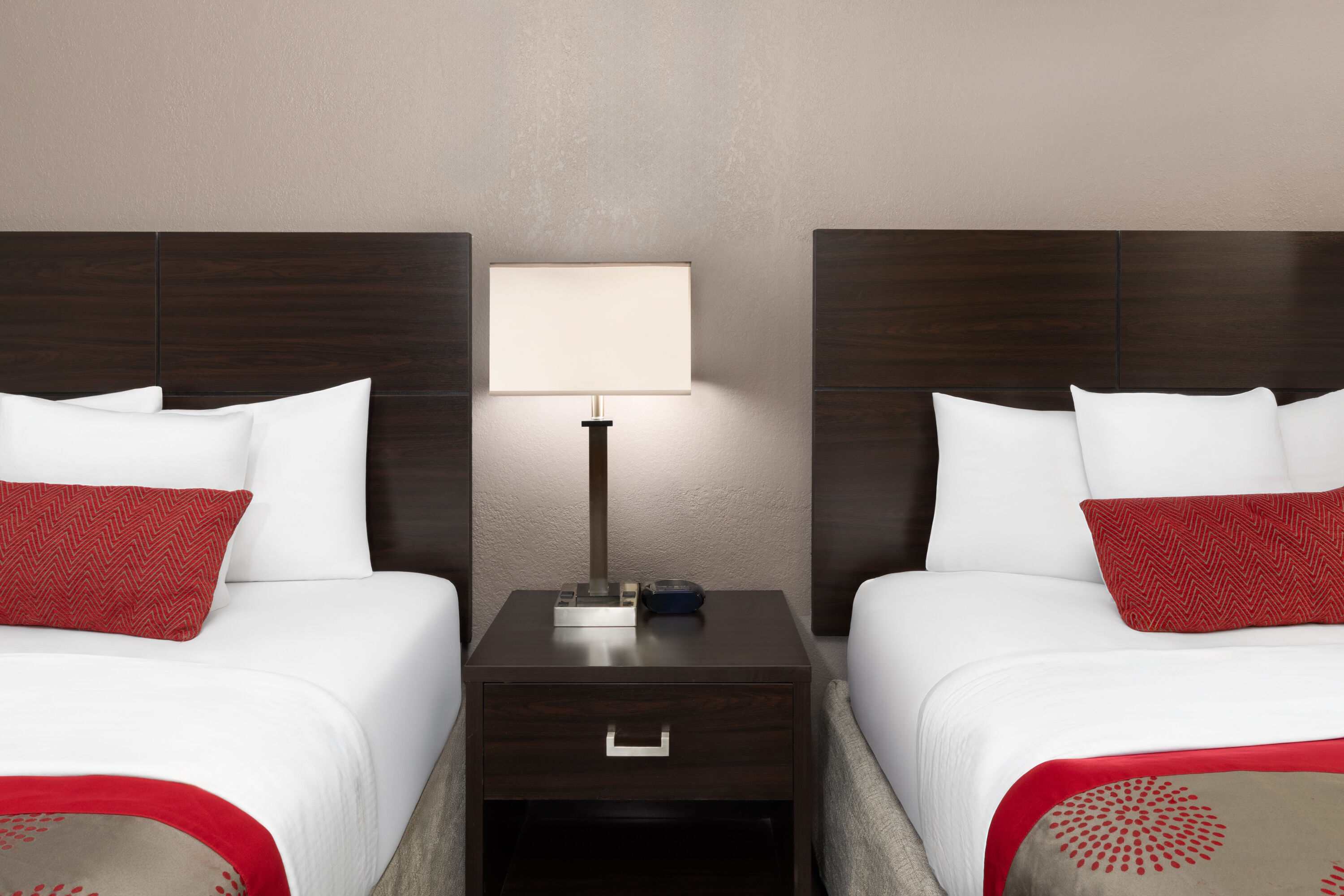 Guest room at the Ramada by Wyndham El Paso in El Paso, Texas