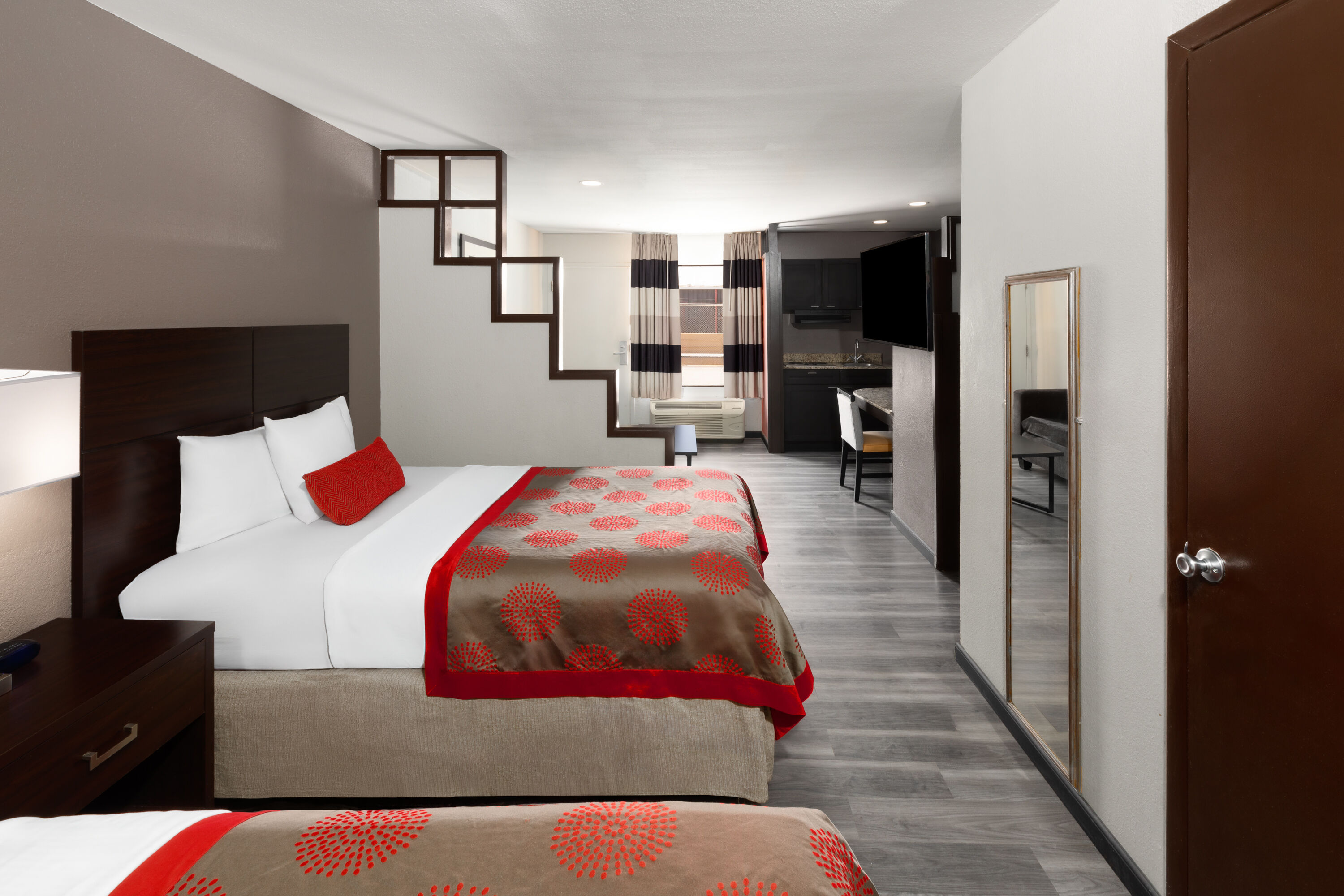 Guest room at the Ramada by Wyndham El Paso in El Paso, Texas