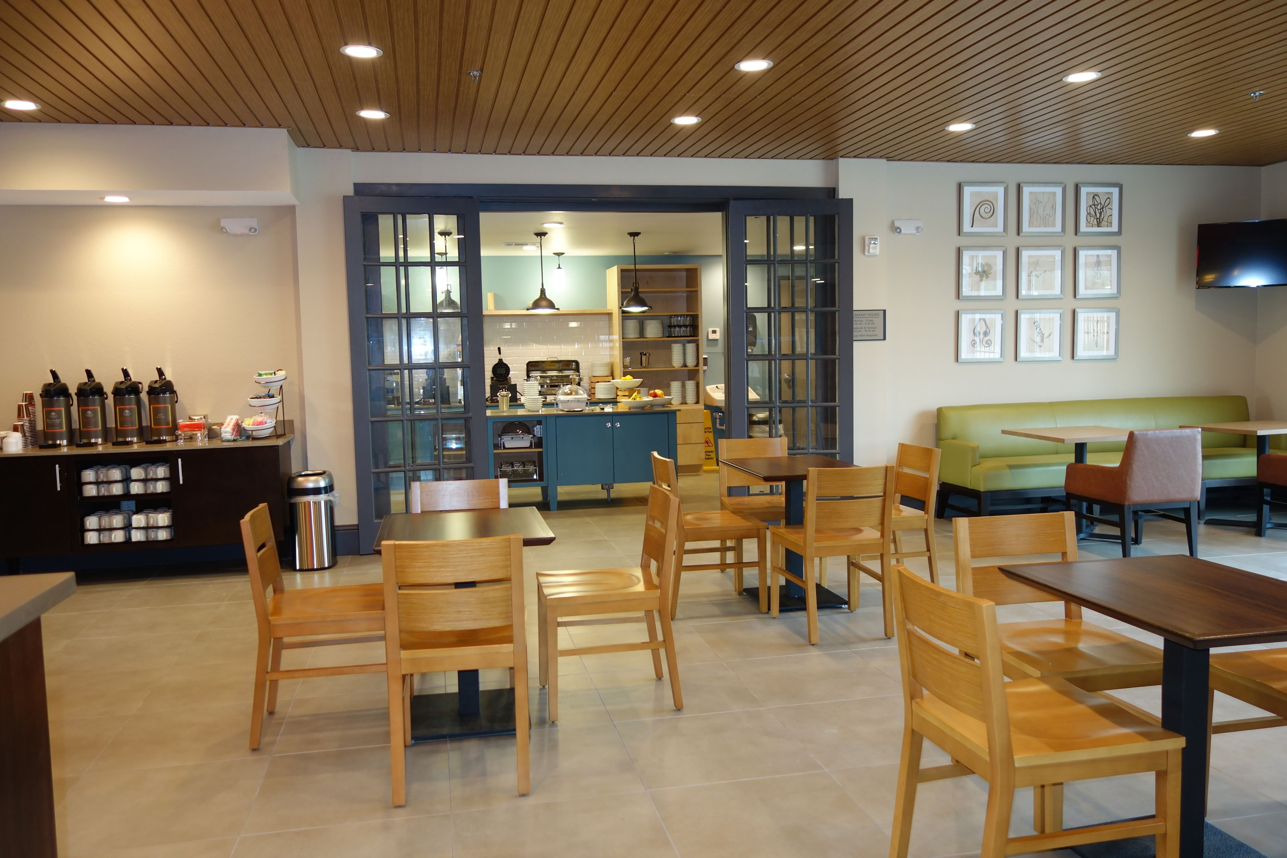 Free breakfast at Ramada by Wyndham Houston Westchase in Houston, Texas