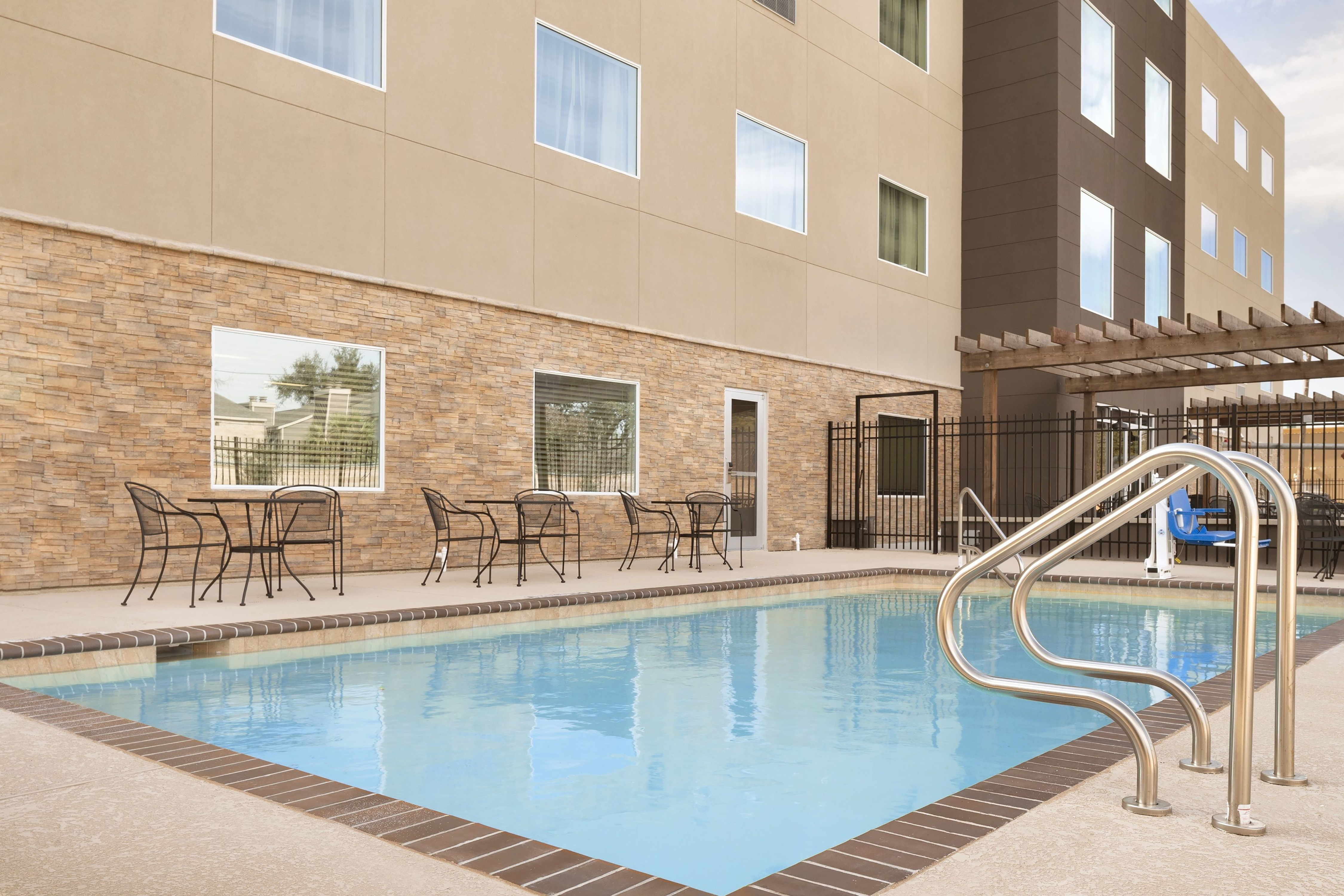 Pool at the Ramada by Wyndham Houston Westchase in Houston, Texas