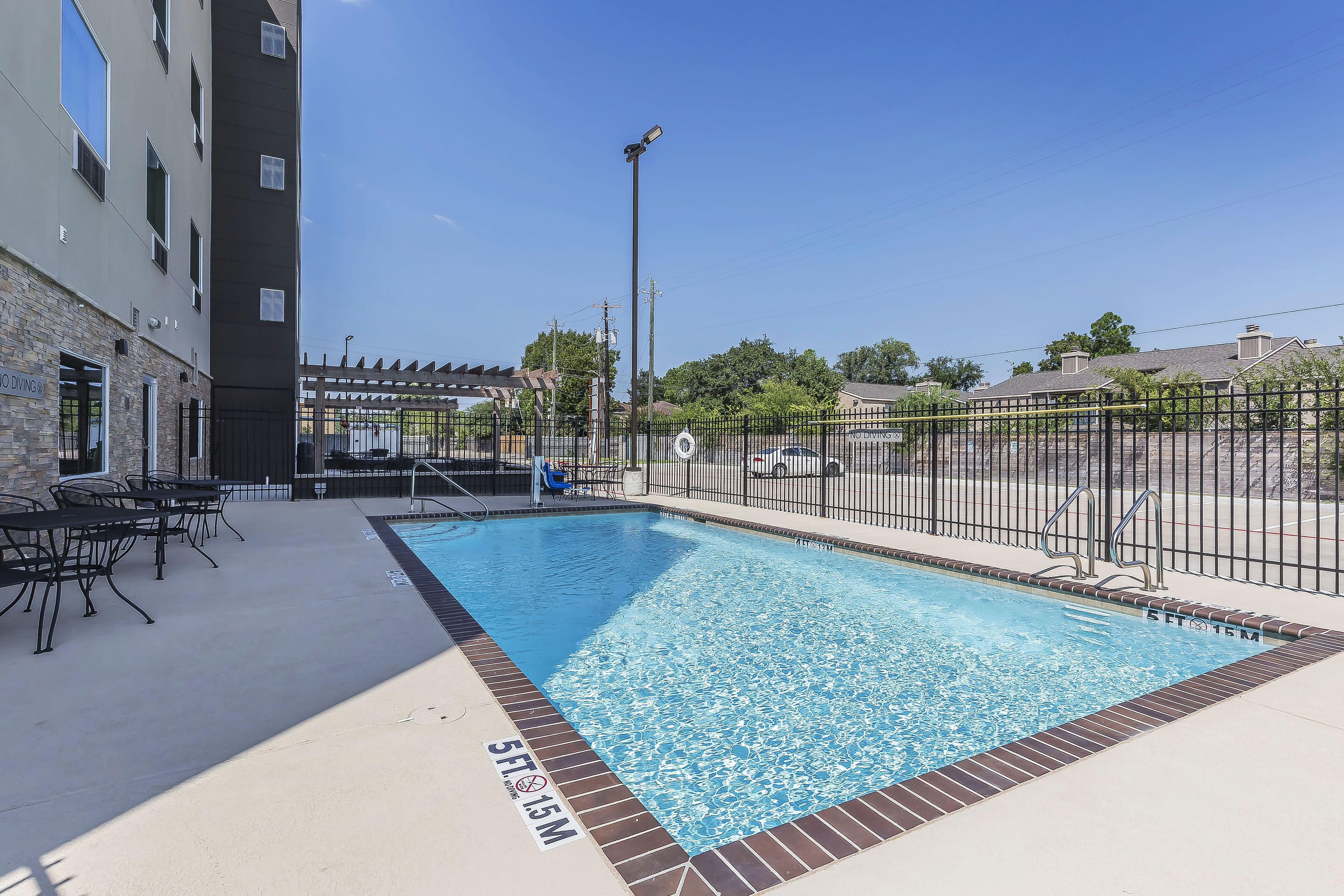 Pool at the Ramada by Wyndham Houston Westchase in Houston, Texas