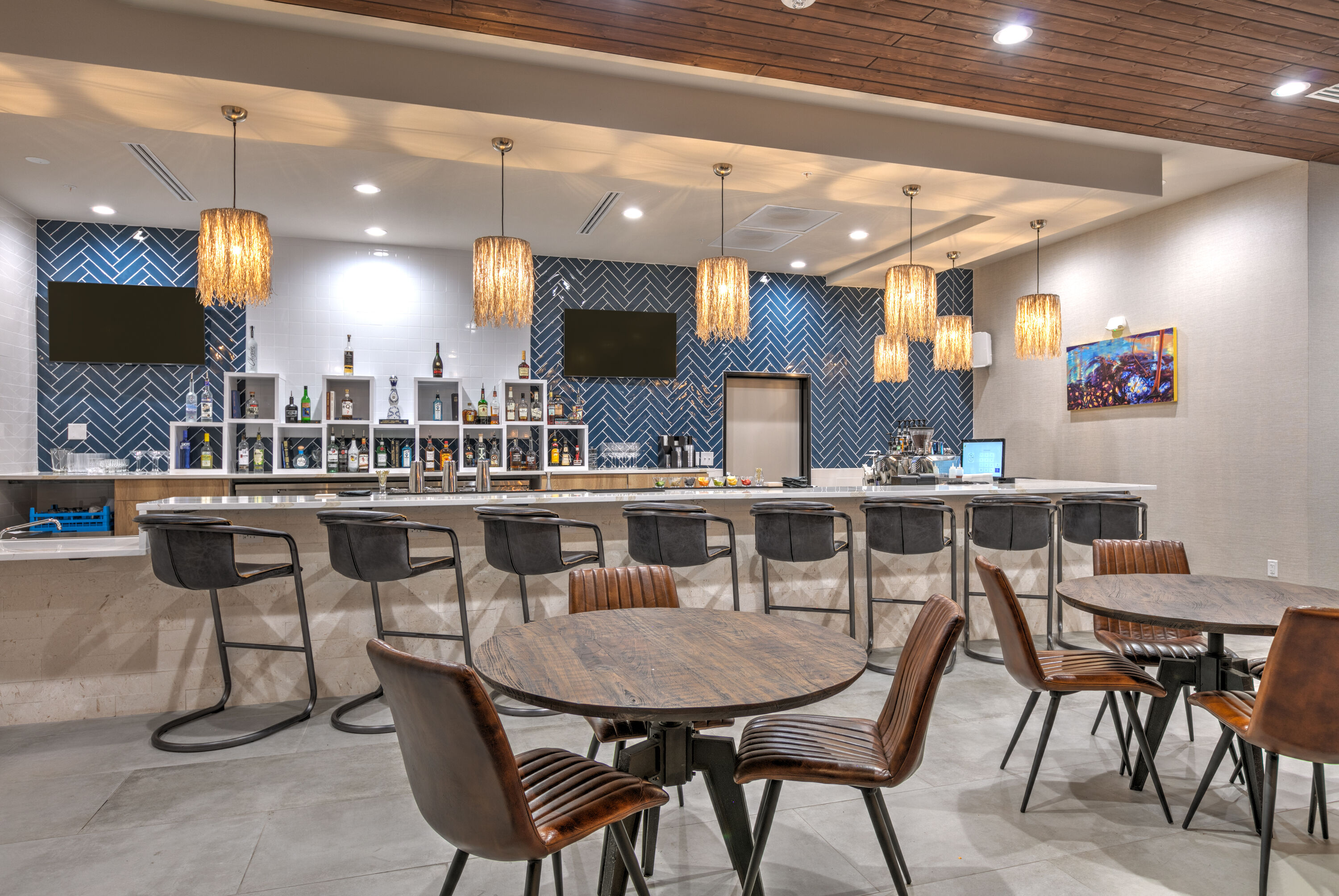 Bar at The Elm, a Ramada by Wyndham in Little Elm, Texas