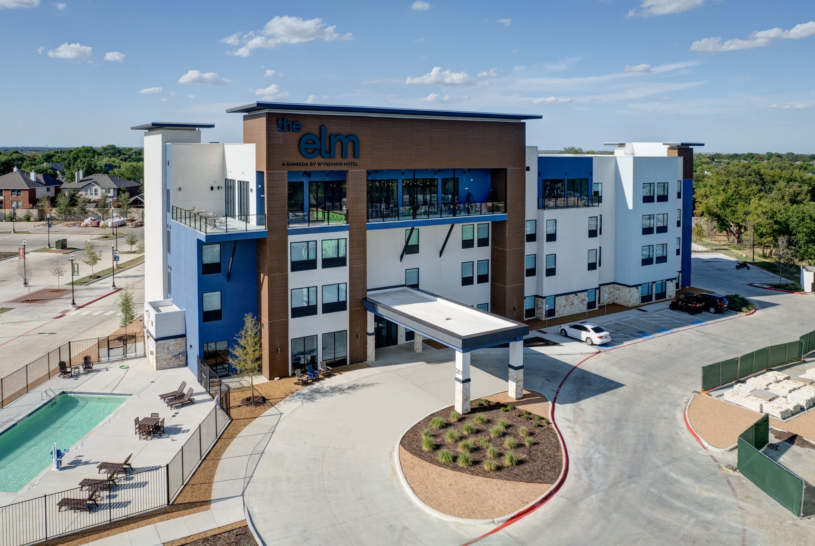 Exterior Day Image of The Elm, a Ramada by Wyndham hotel in Little Elm, Texas