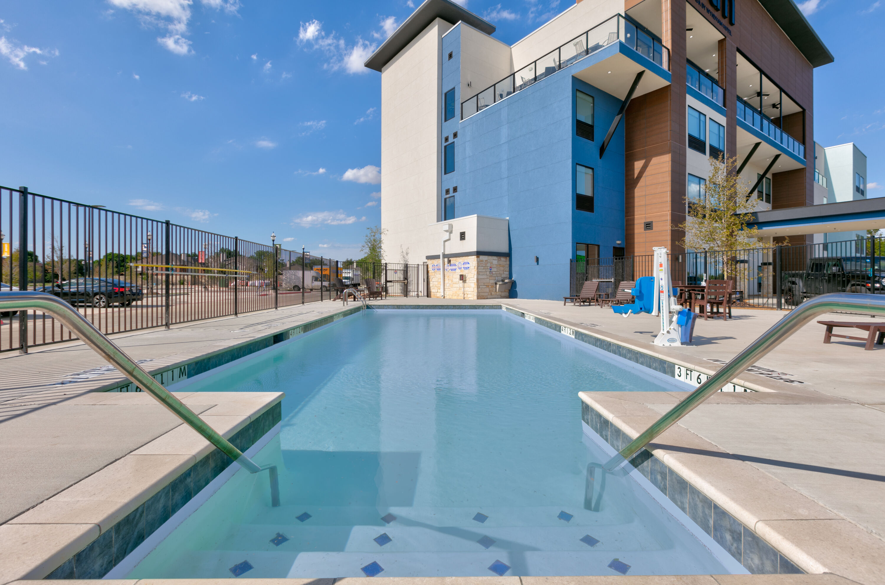 Pool at the The Elm, a Ramada by Wyndham in Little Elm, Texas